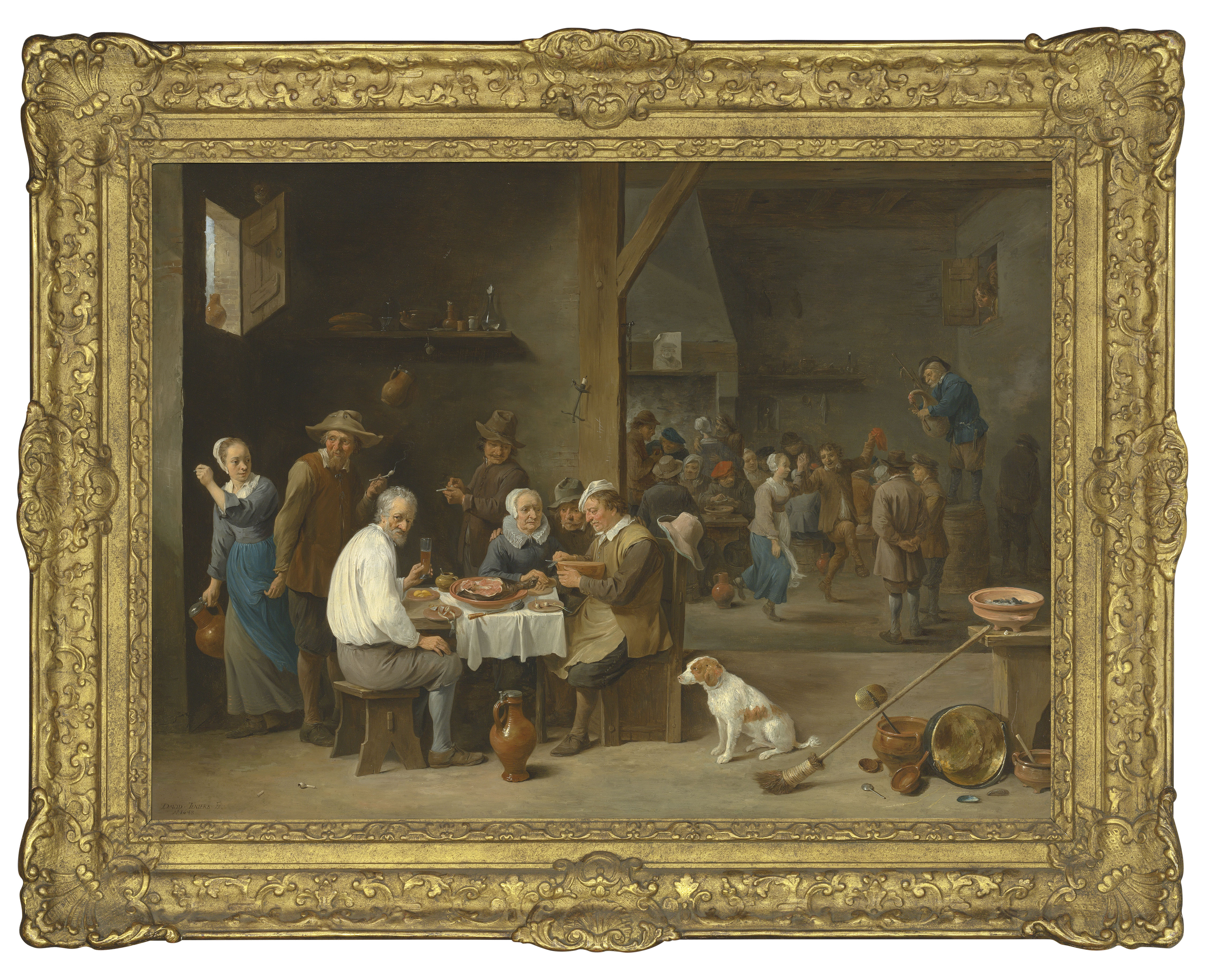 David Teniers the Younger — Встреча в компании друзей, изображение 2