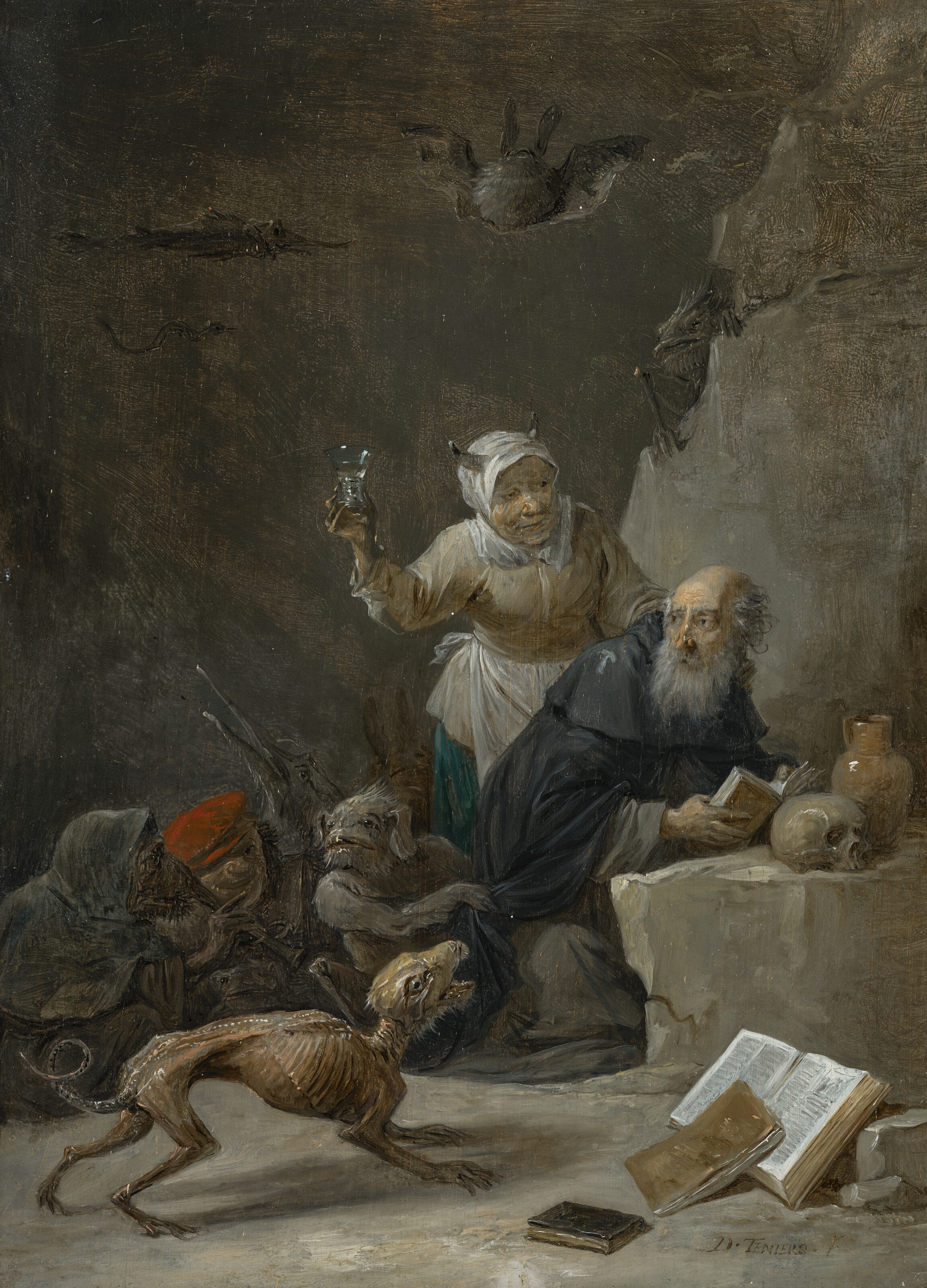 David Teniers the Younger — Искушение святого Антония
