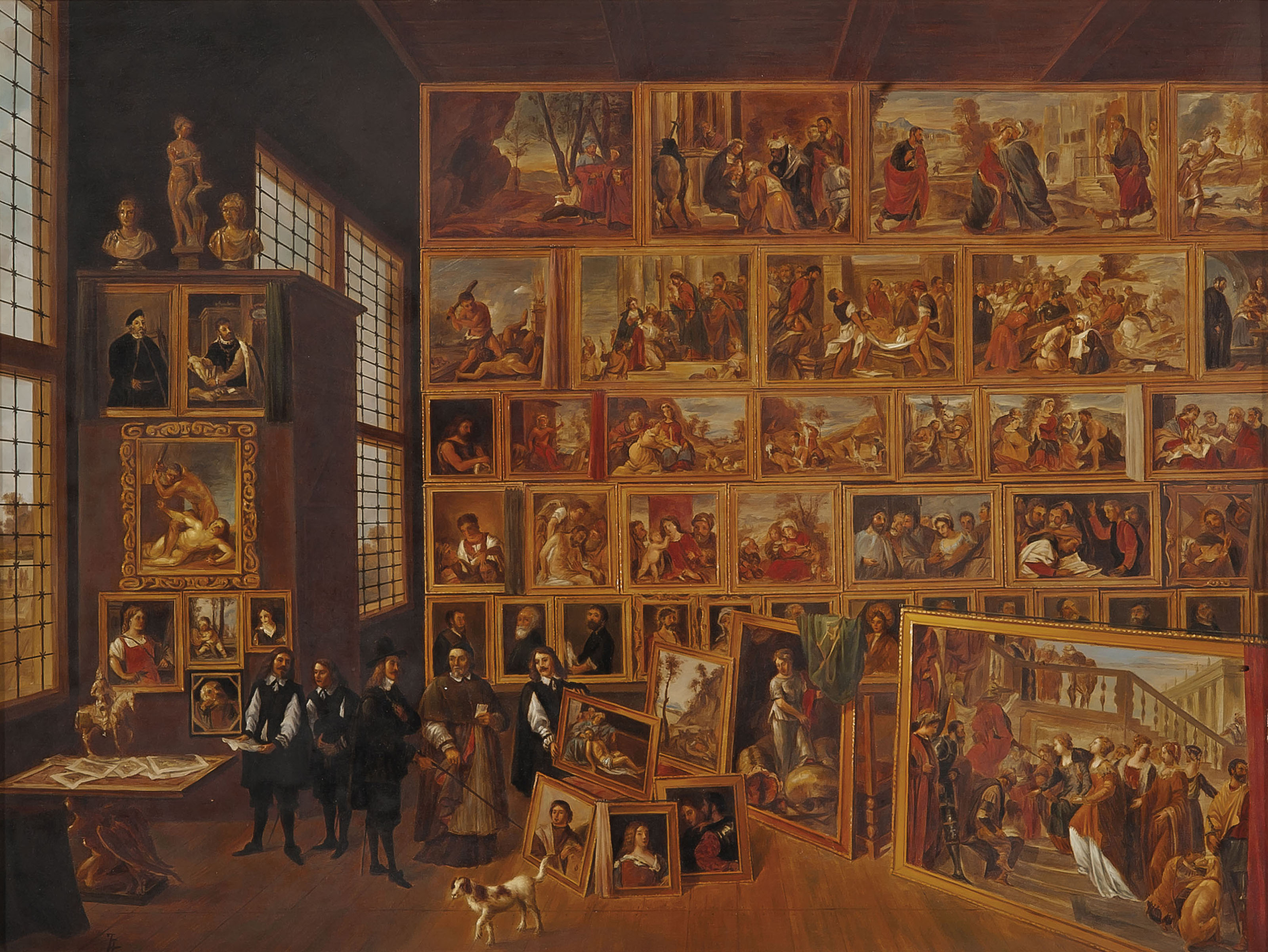 David Teniers the Younger — Брюссельская картинная галерея эрцгерцога Леопольда Вильгельма Австрийского (1614-1661)