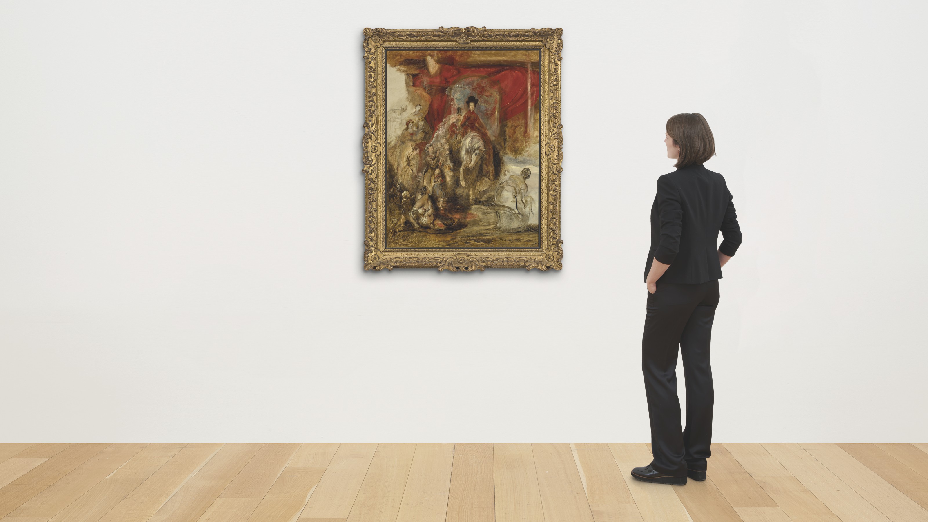 David Wilkie — Королева Виктория верхом на лошади: набросок, изображение 5