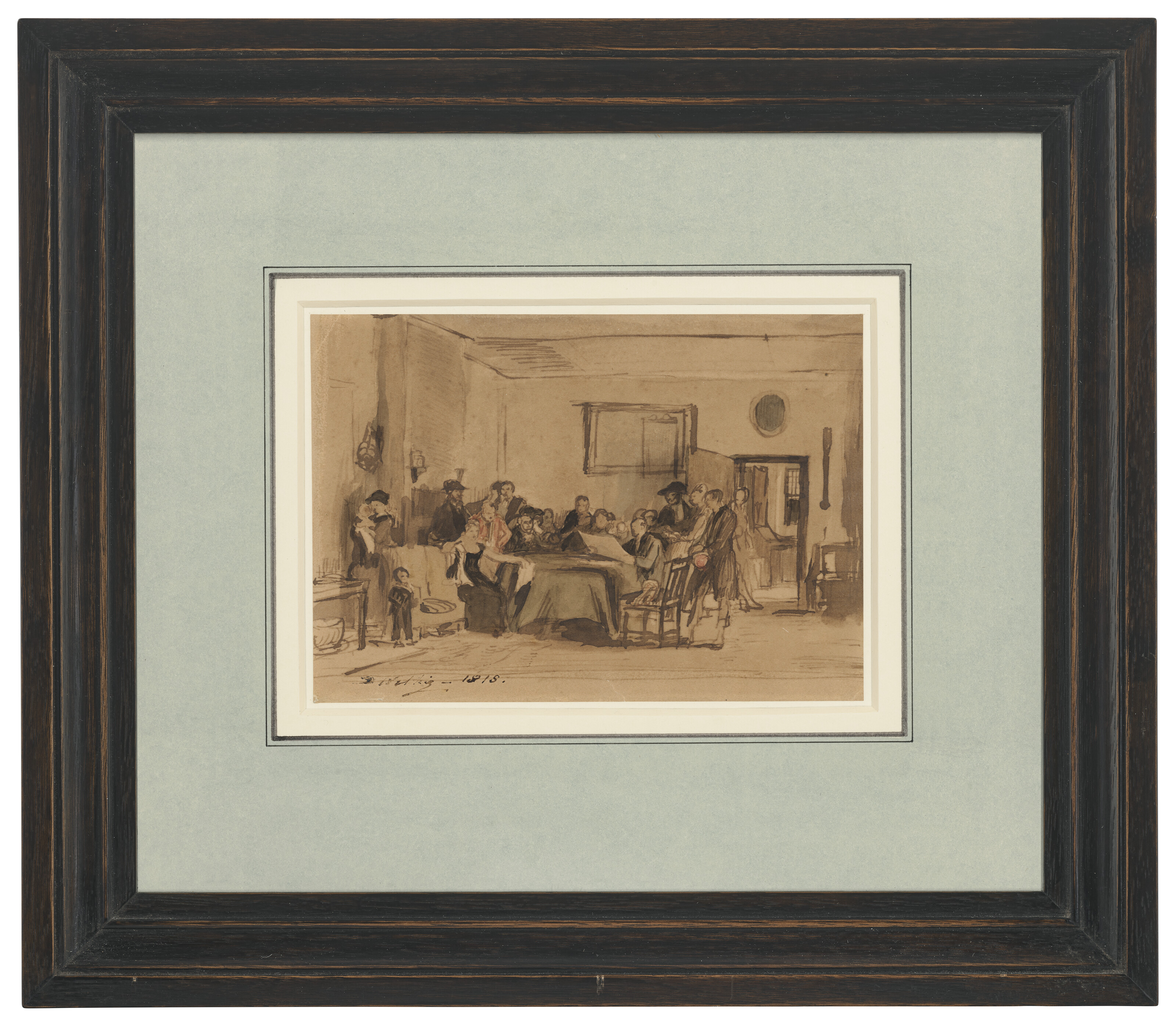 David Wilkie — Эскиз к фильму "Чтение завещания", изображение 2