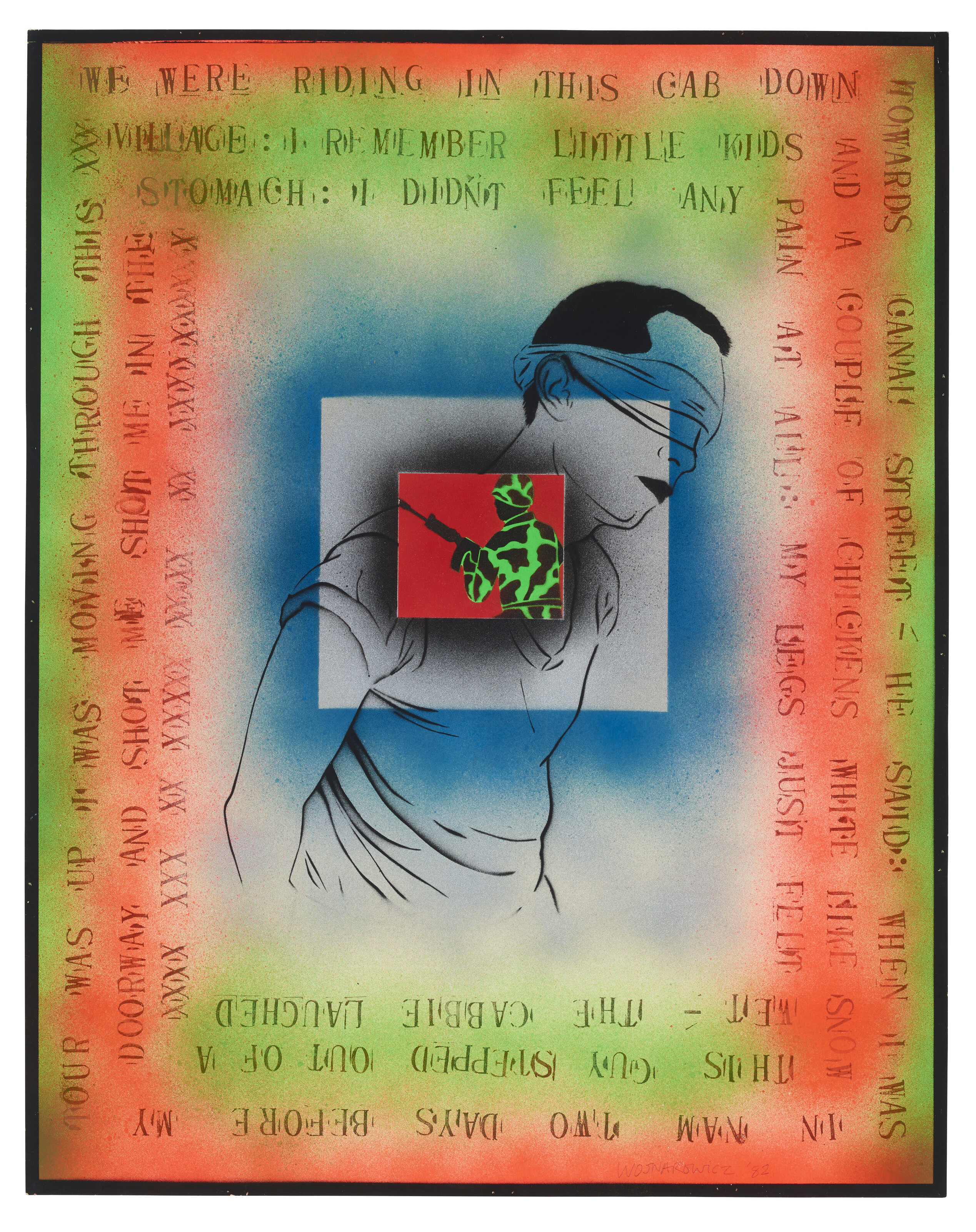 David Wojnarowicz — Без названия (Поездка на такси)