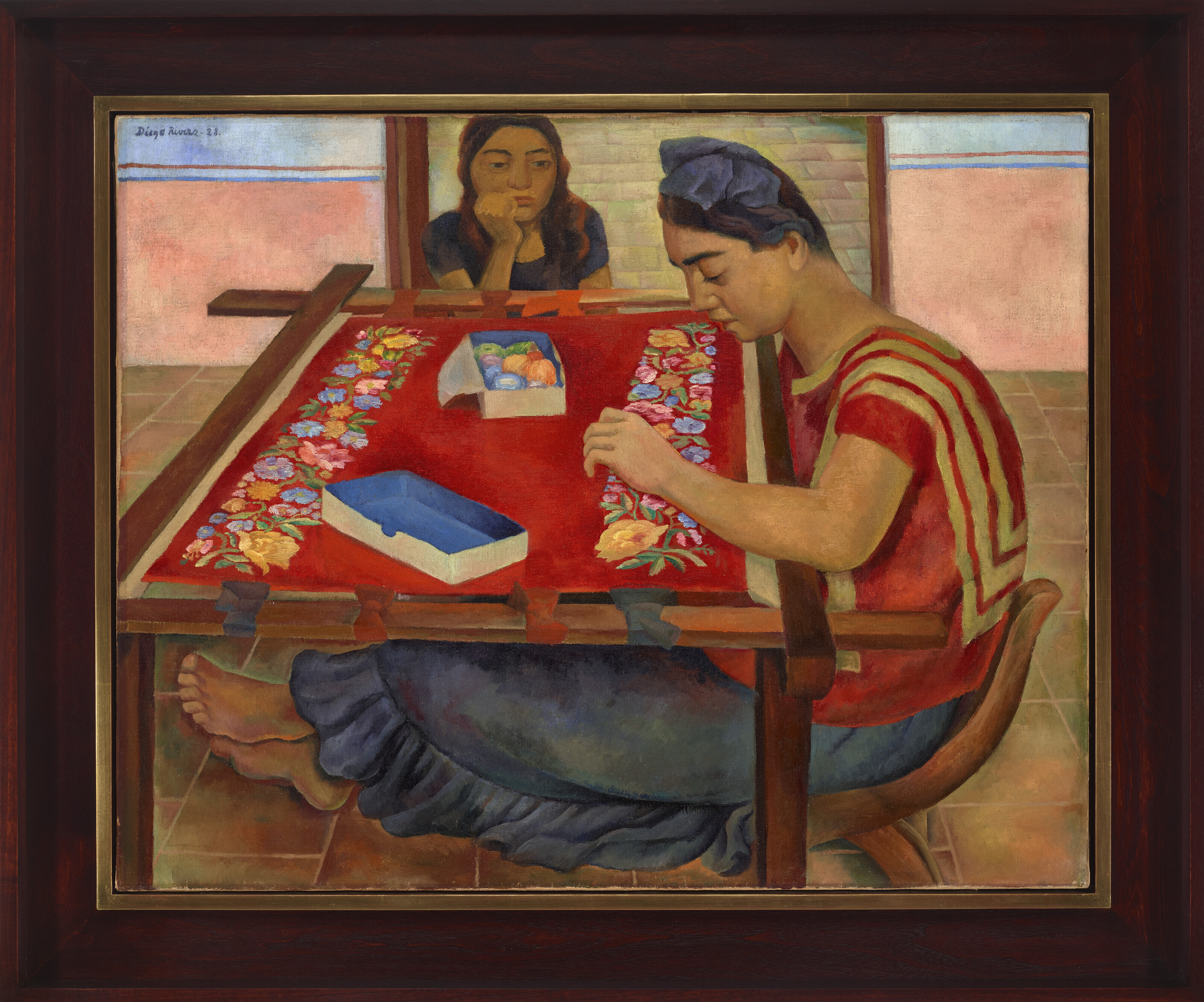 Diego Rivera — Ла бордадора, изображение 2