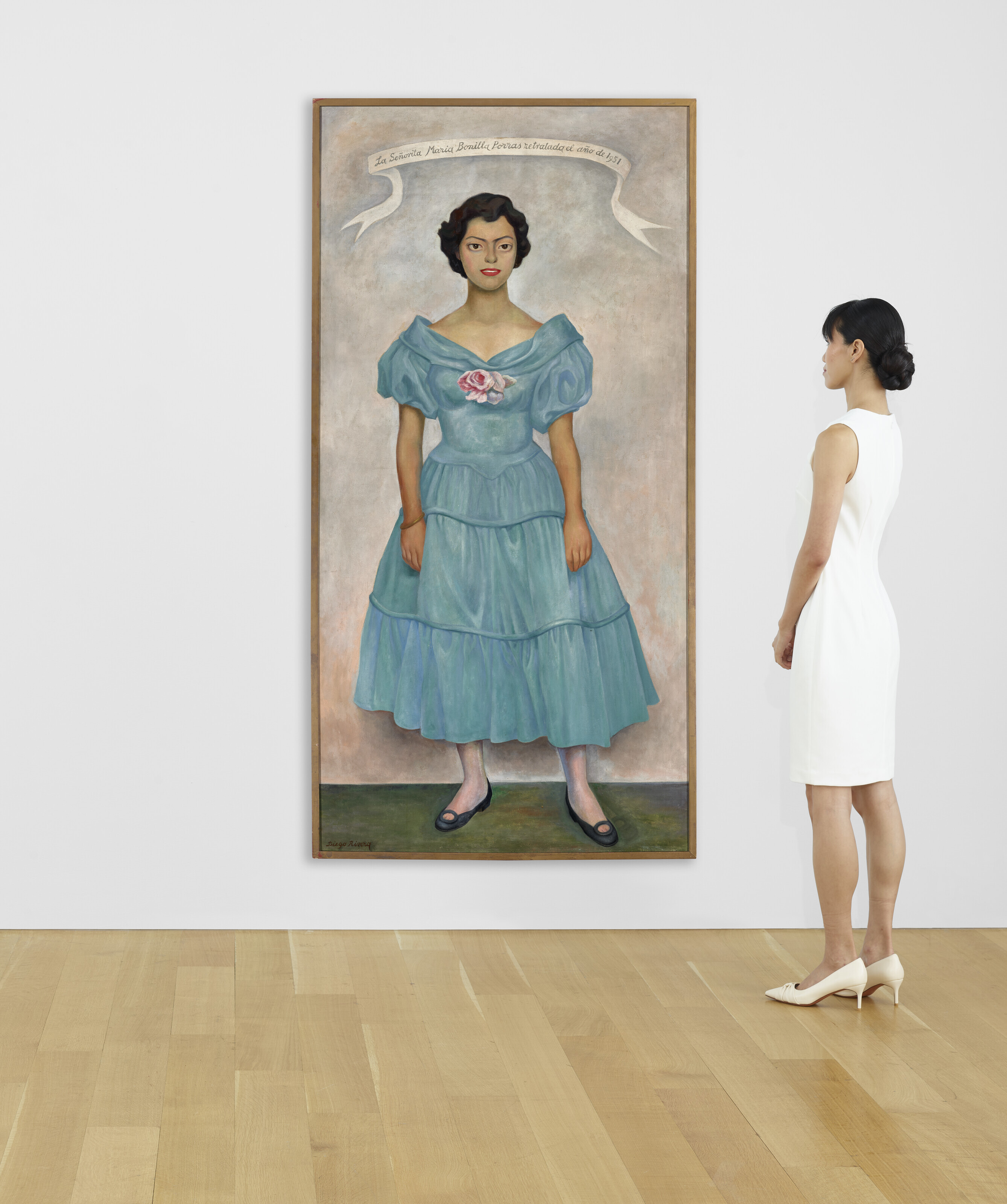 Diego Rivera — Портрет Марии Бонильи Поррас, изображение 5