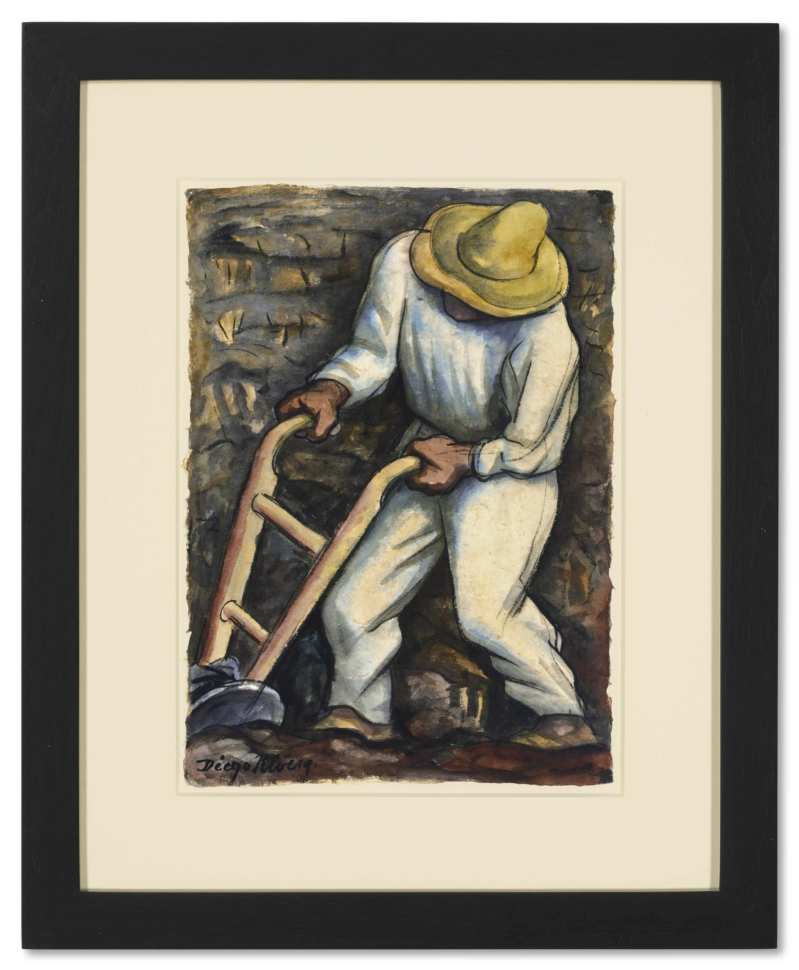 Diego Rivera — Мужчина с карретильей, изображение 2