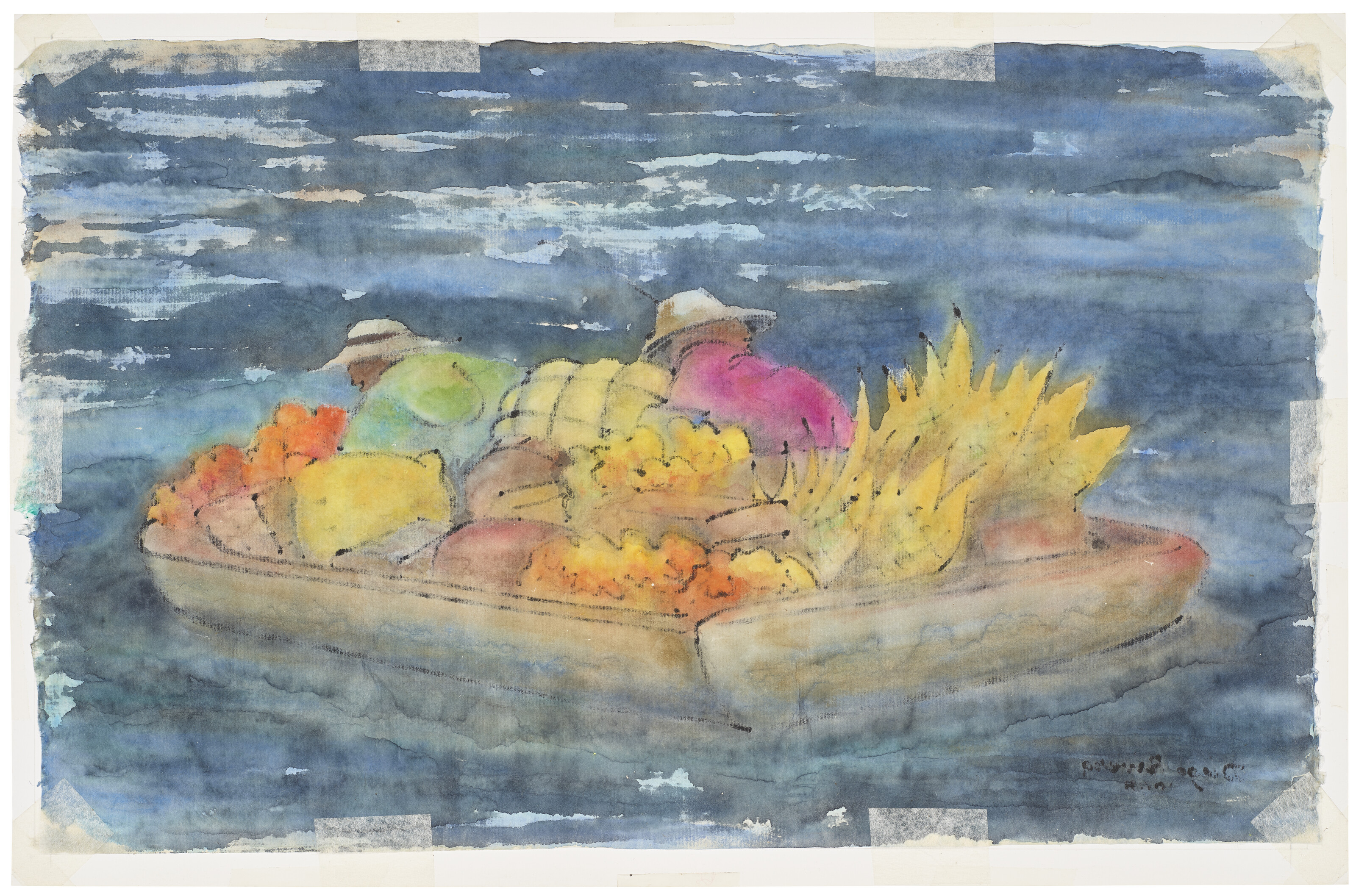 Diego Rivera — Продавцы из Пацкуаро, изображение 3