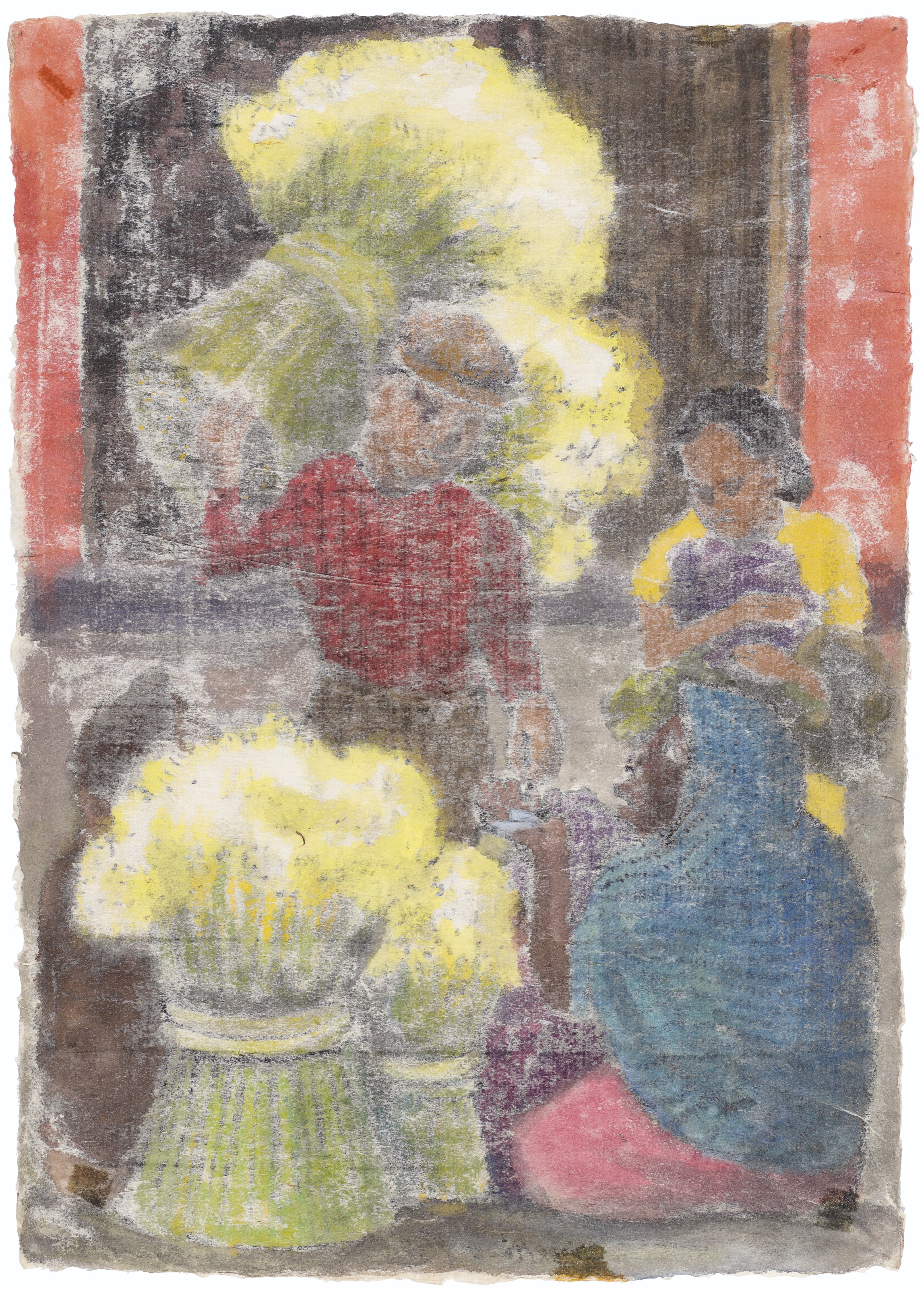 Diego Rivera — Рынок нарциссов, изображение 2