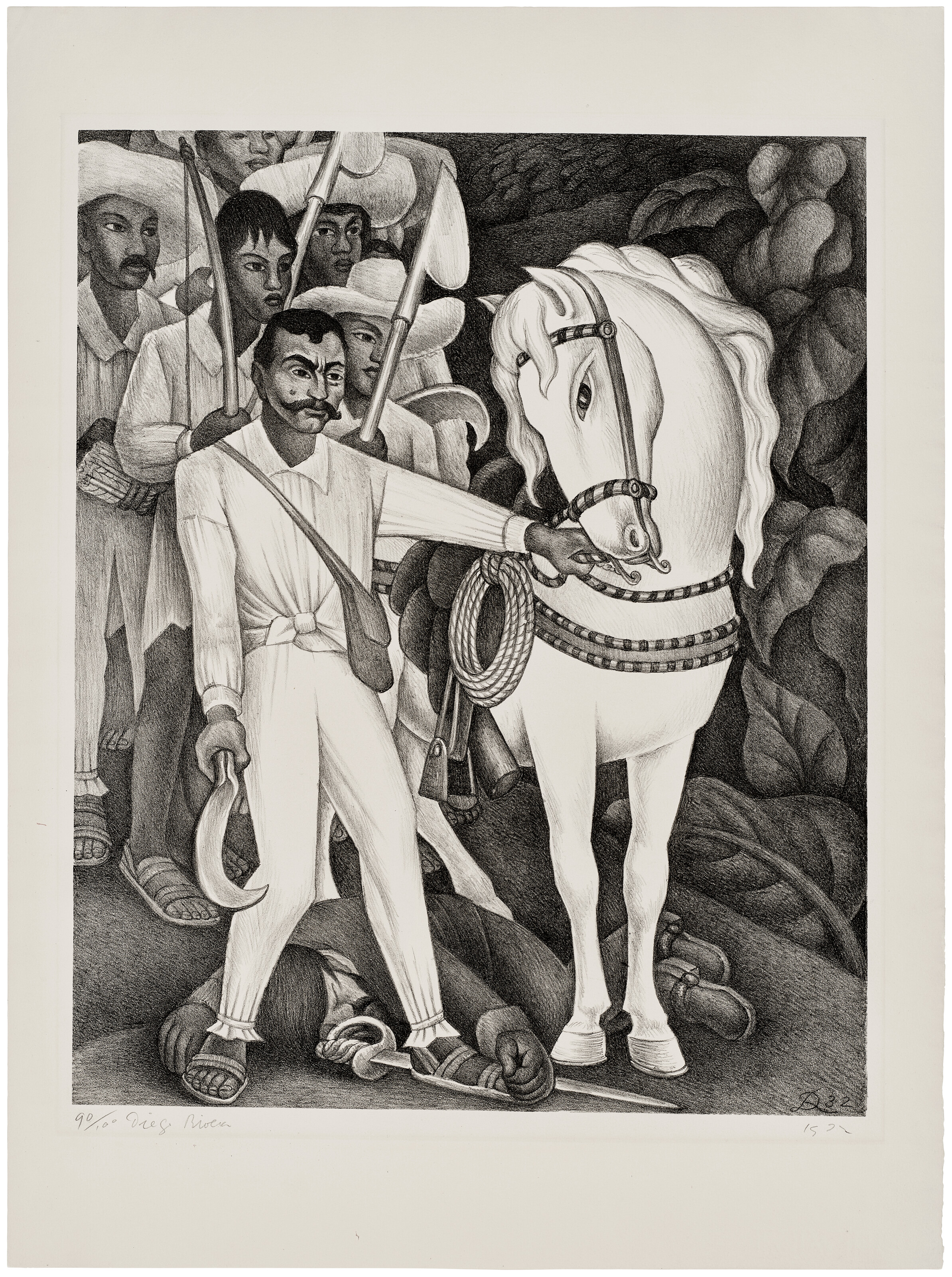 Diego Rivera — Эмилиано Сапата, изображение 3