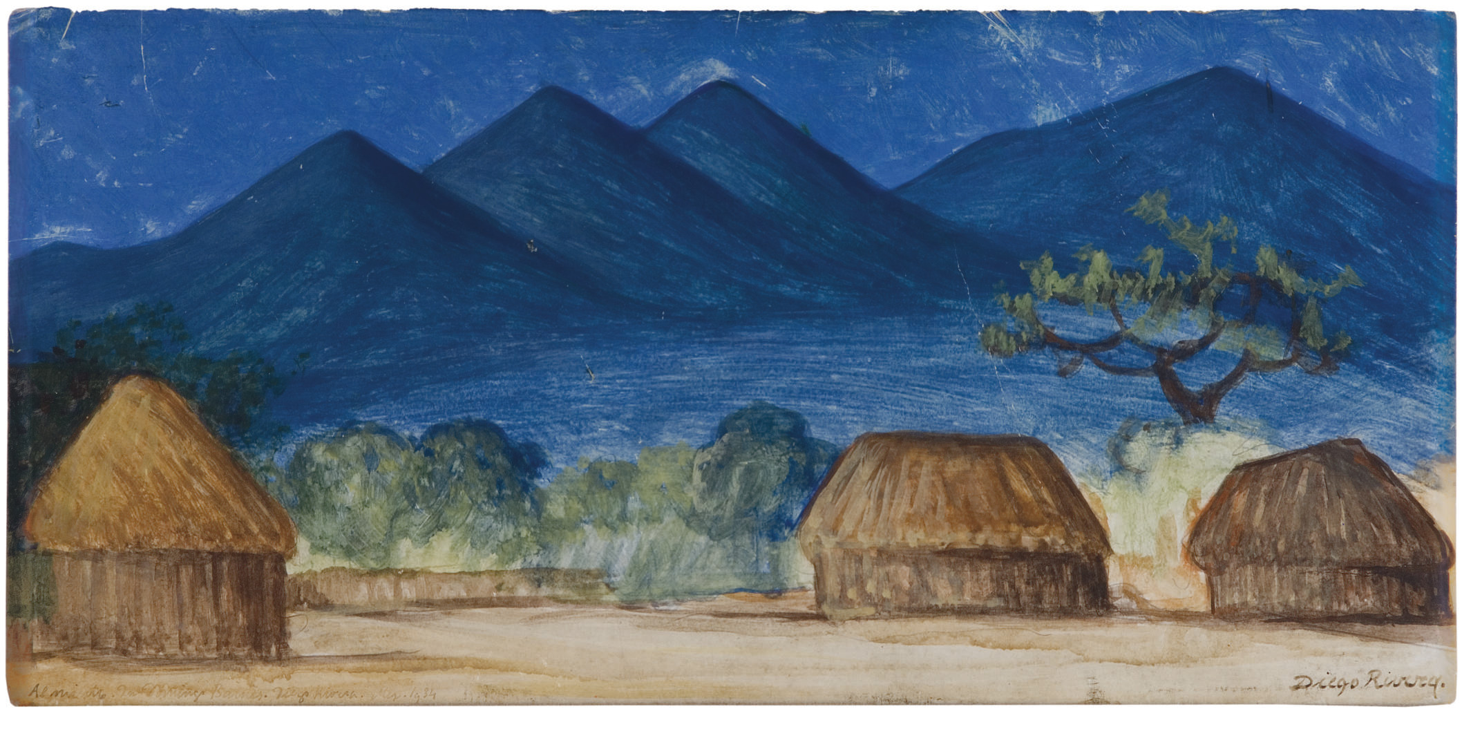 Diego Rivera — Картина с чозасом