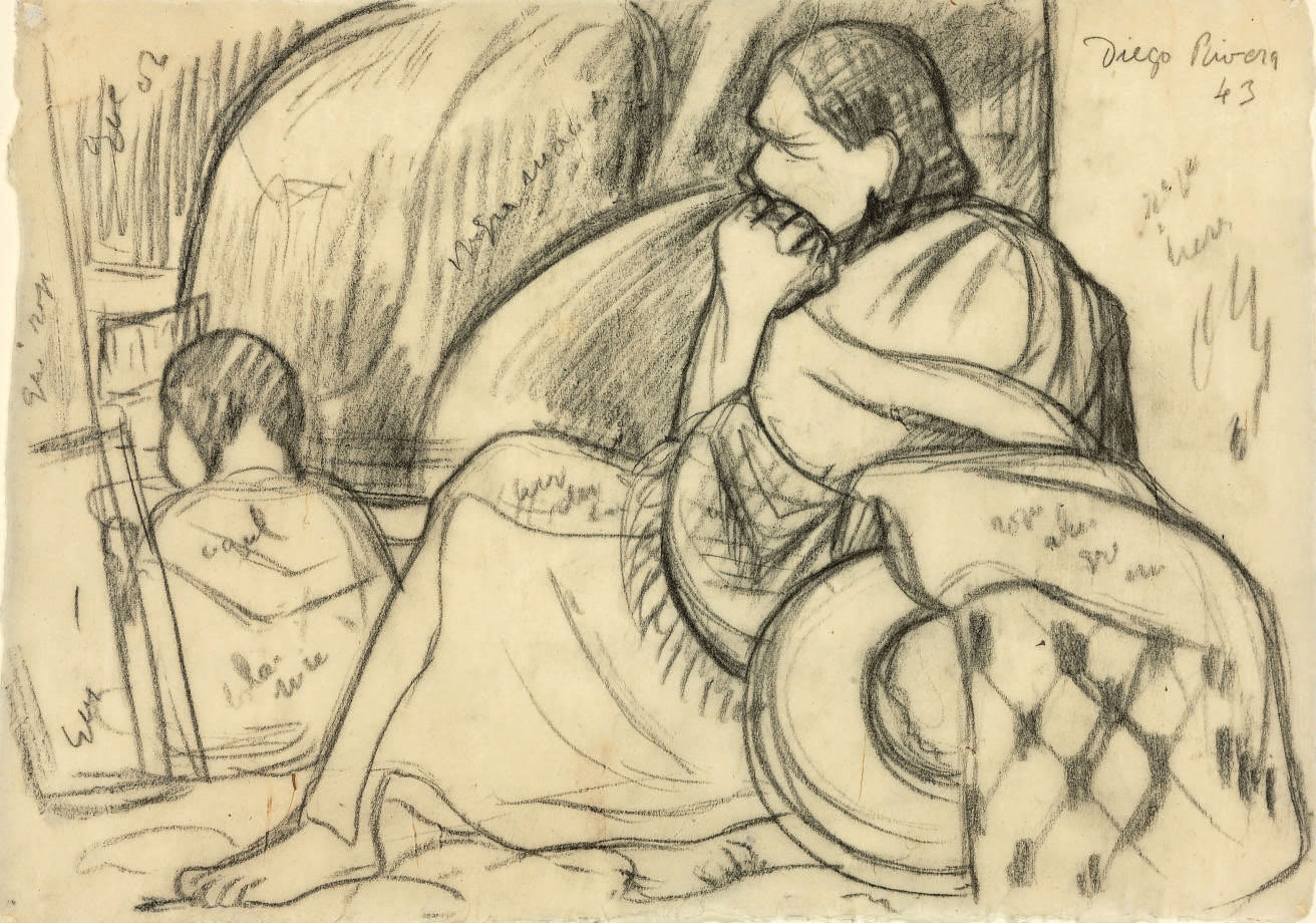 Diego Rivera — Мать и дитя