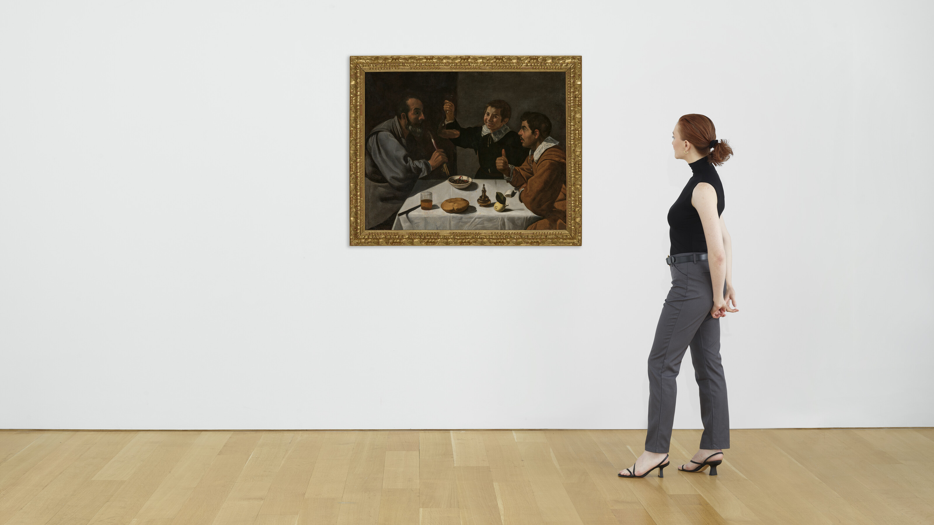 Diego Velázquez — Три фигуры за столом, изображение 4