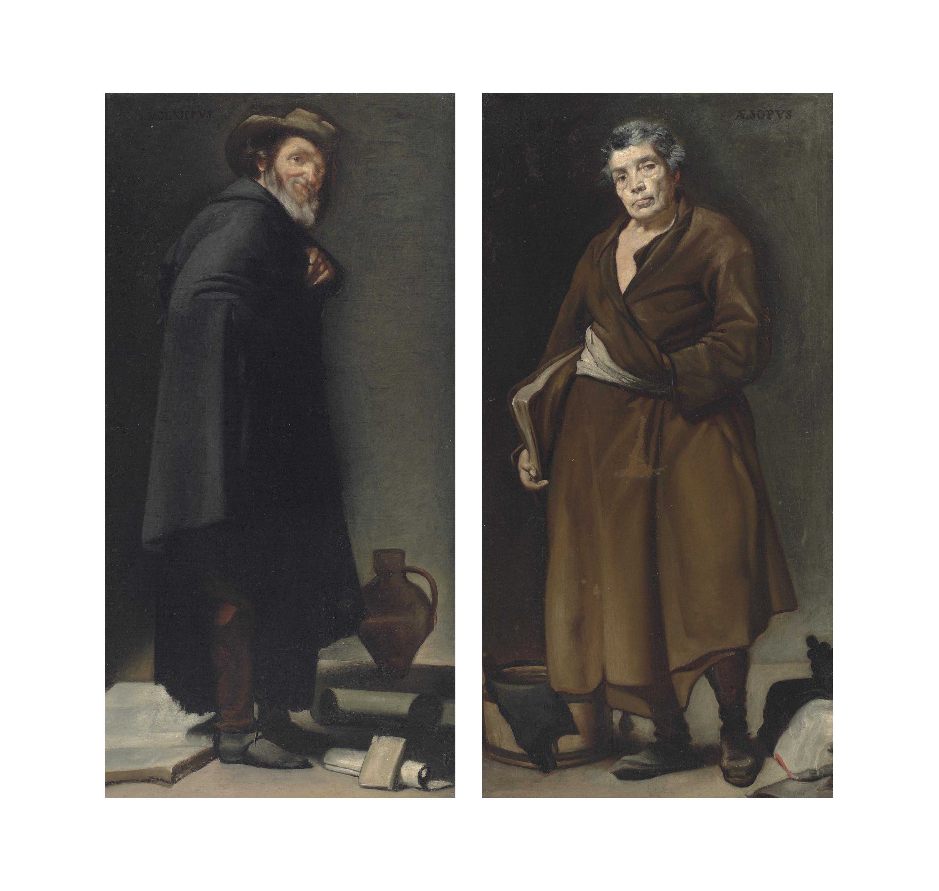 Diego Velázquez — Менипп и Эзоп