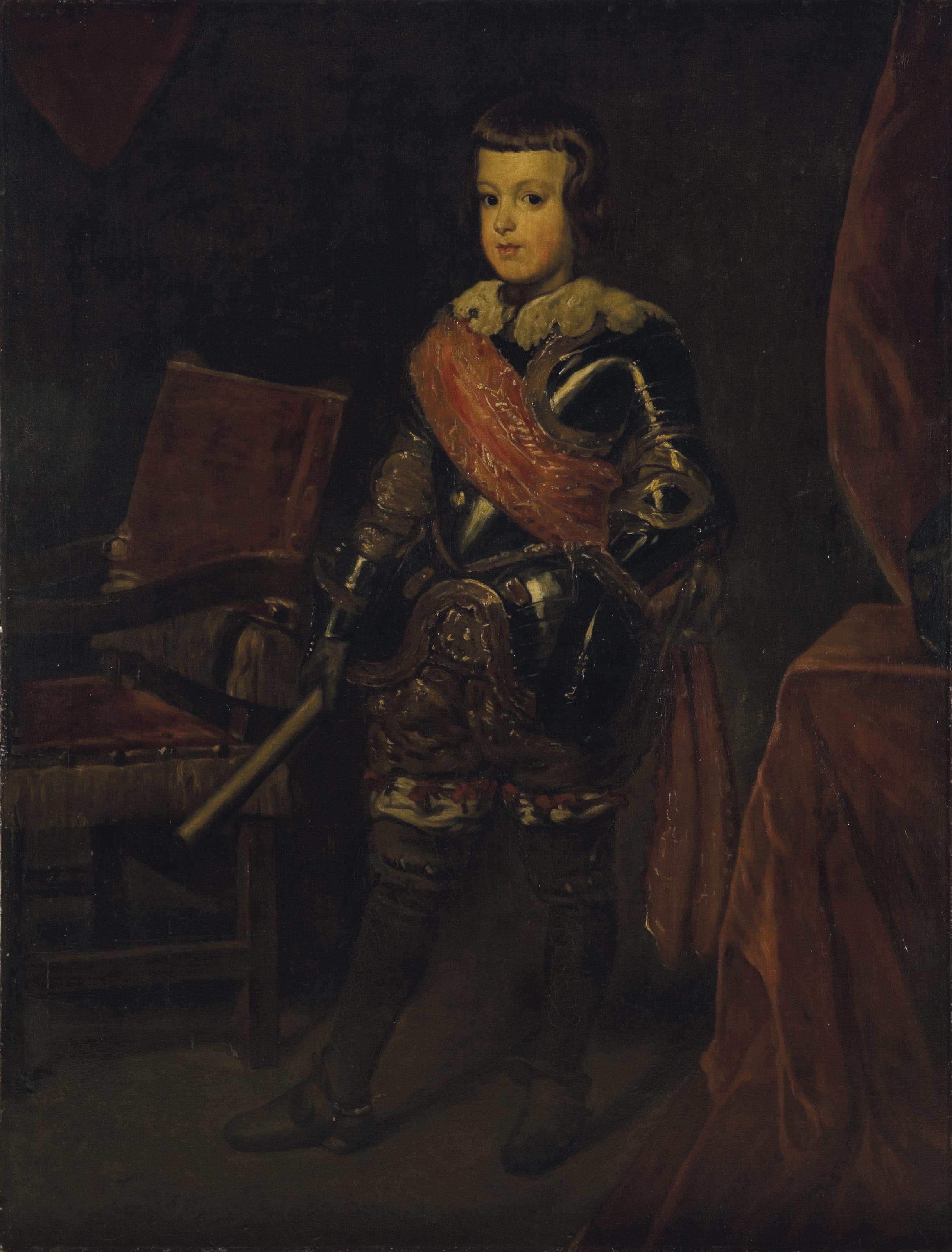 Diego Velázquez — Портрет младенца Бальтазара Карлоса Испанского (1629-1646)
