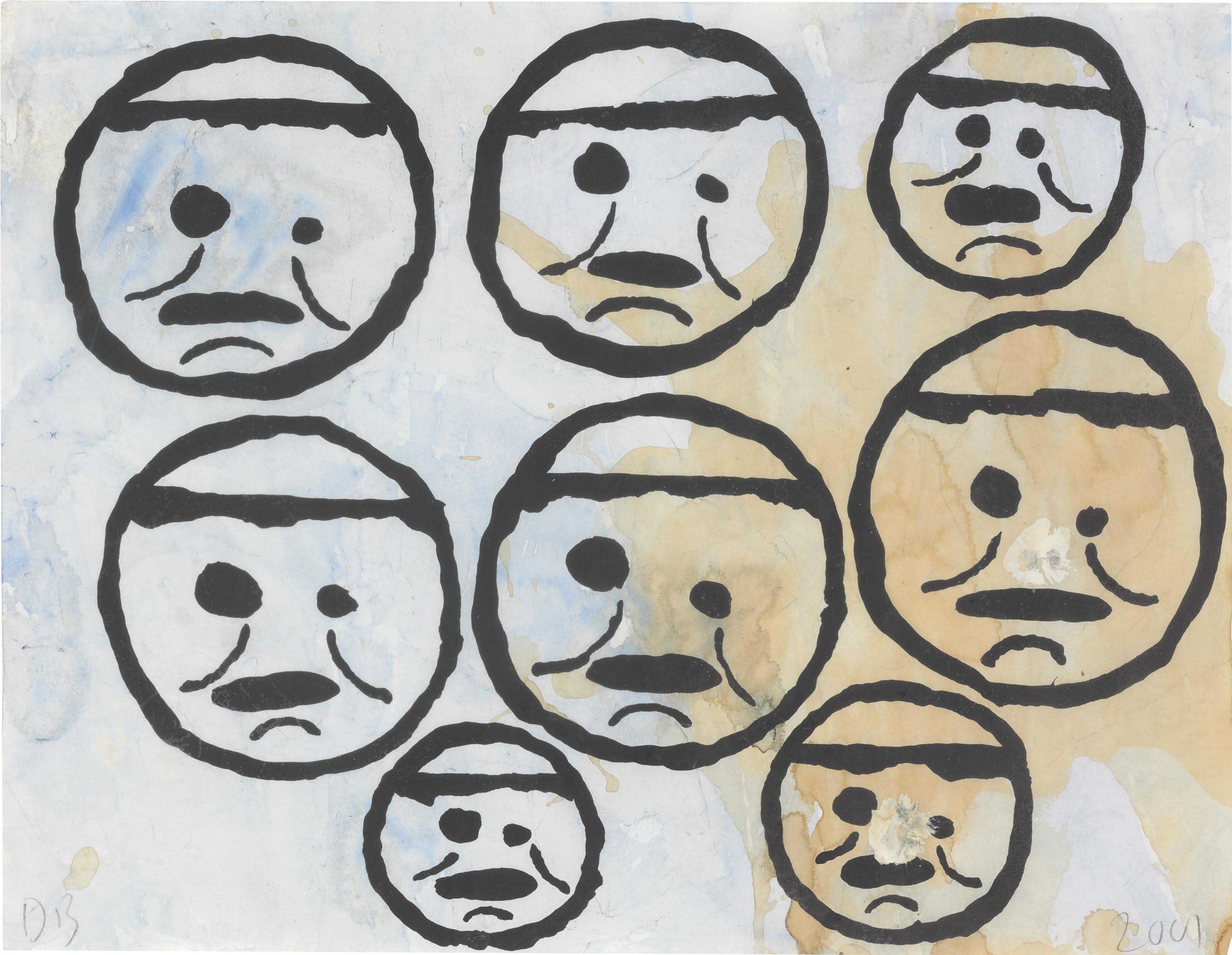 Donald Baechler — Массовое исследование