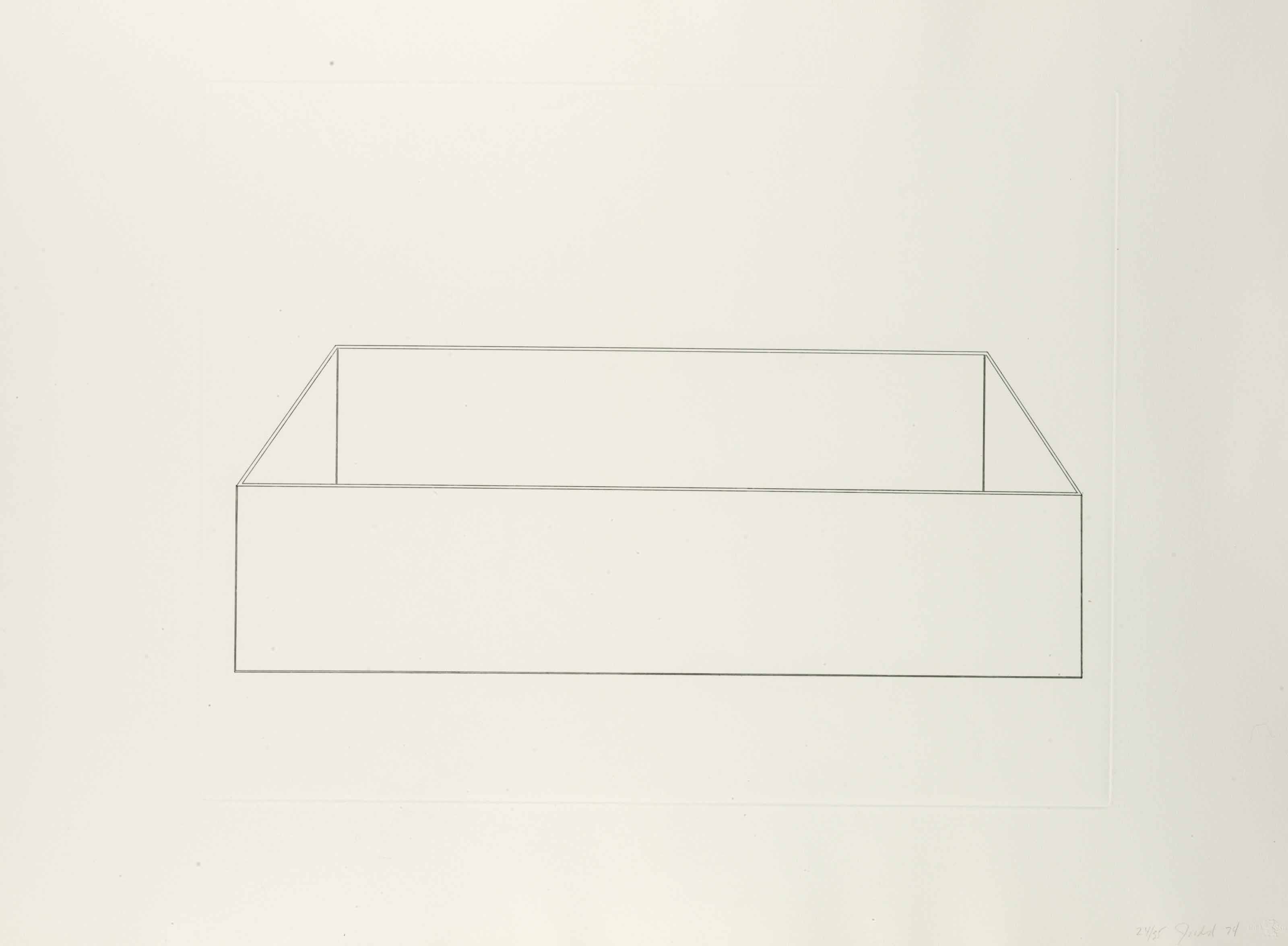 Donald Judd — Без названия : три тарелки