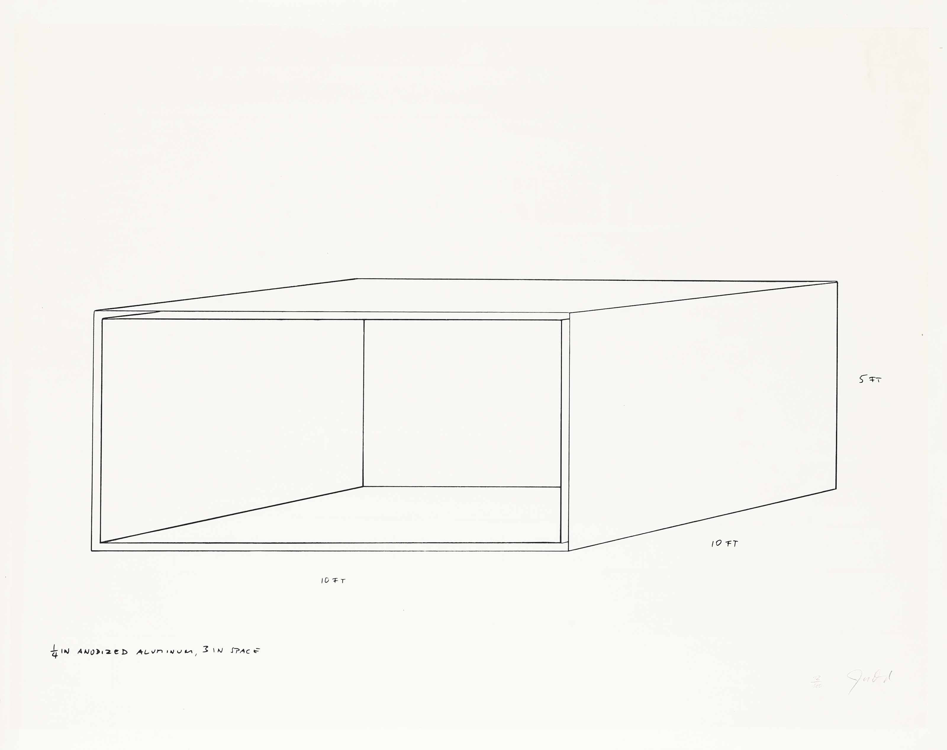 Donald Judd — Без названия (Шеллманн и Джитта 75-76)