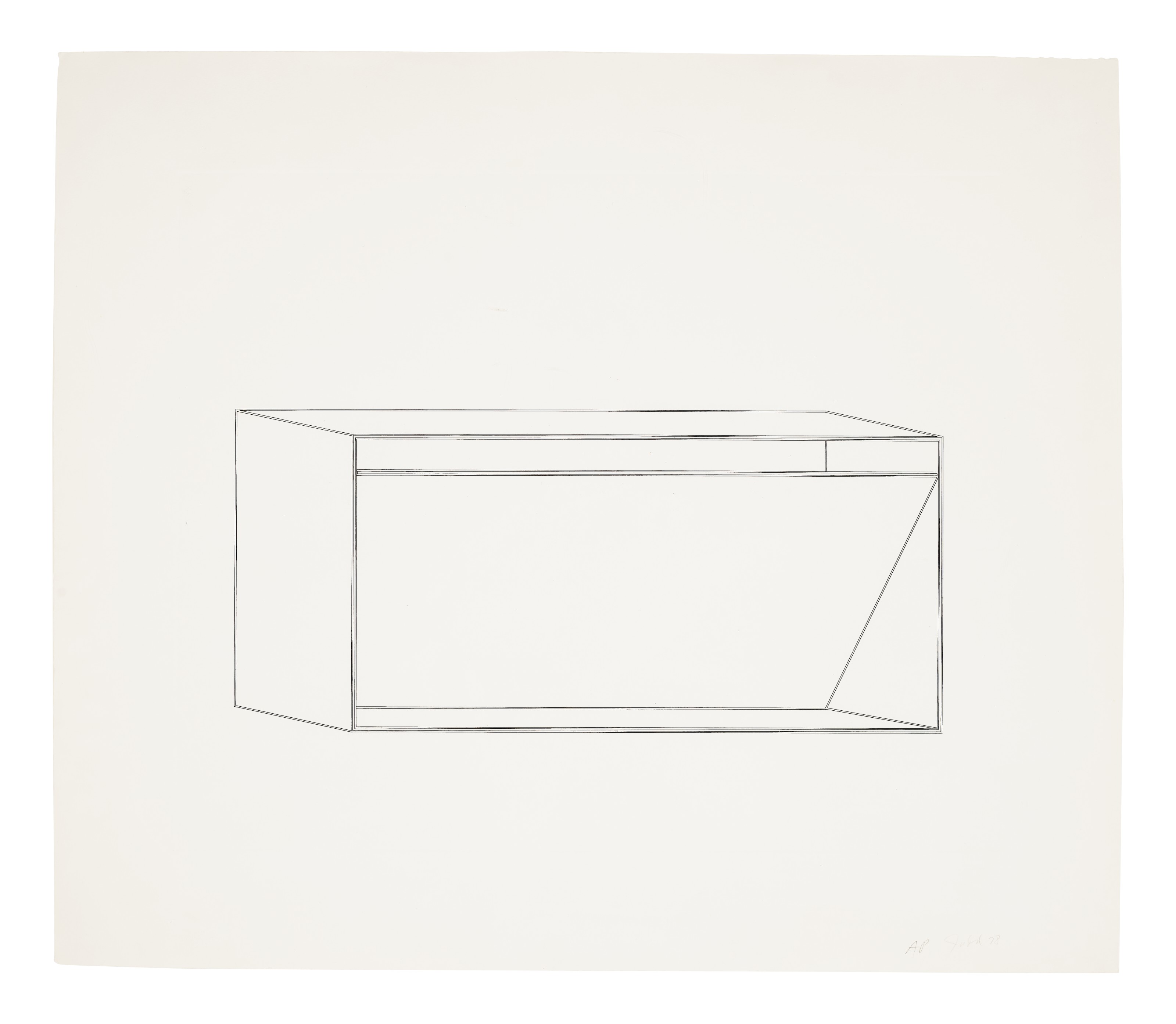 Donald Judd — Без названия, с гравюр без названия