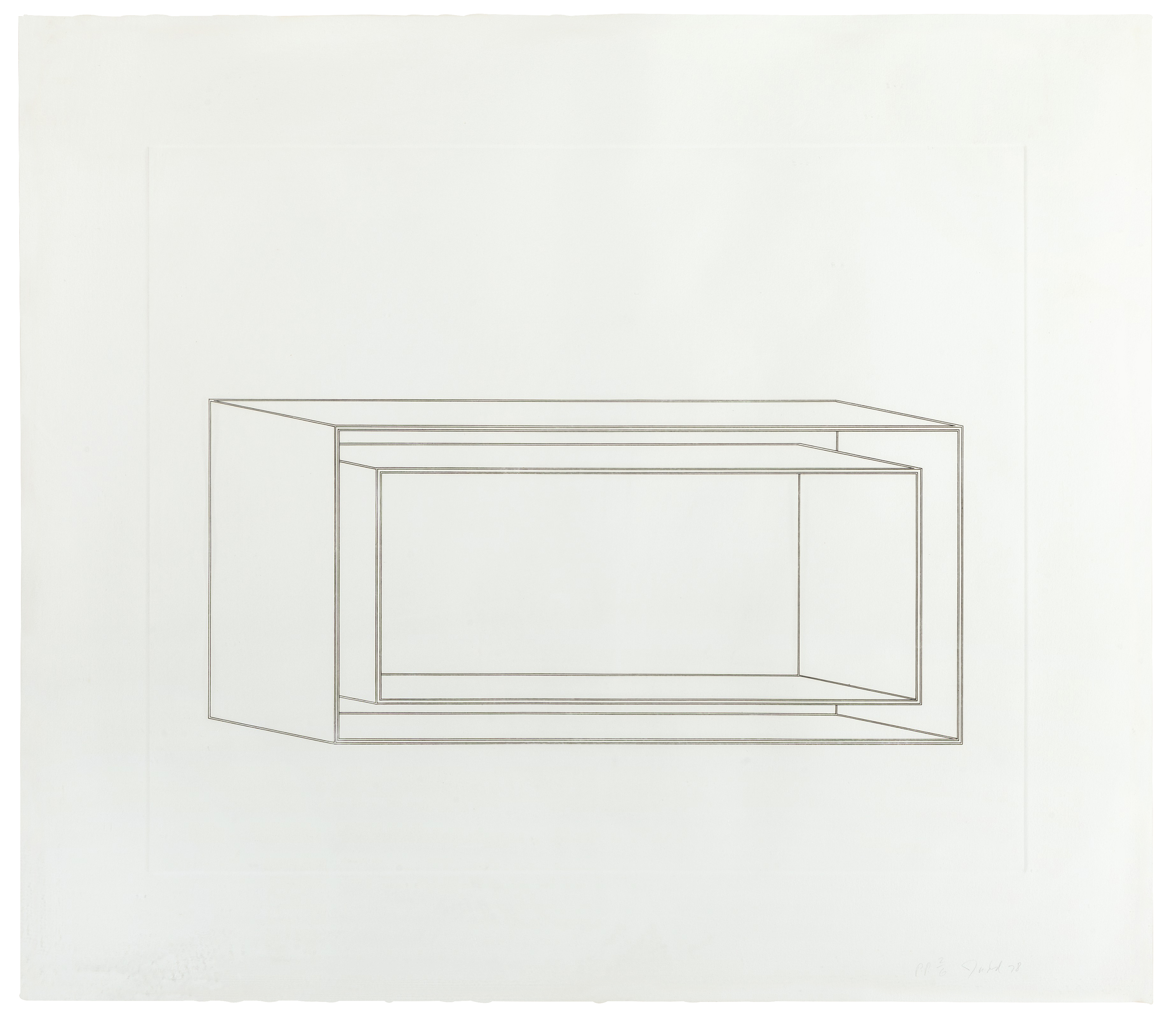 Donald Judd — Без названия : одна тарелка