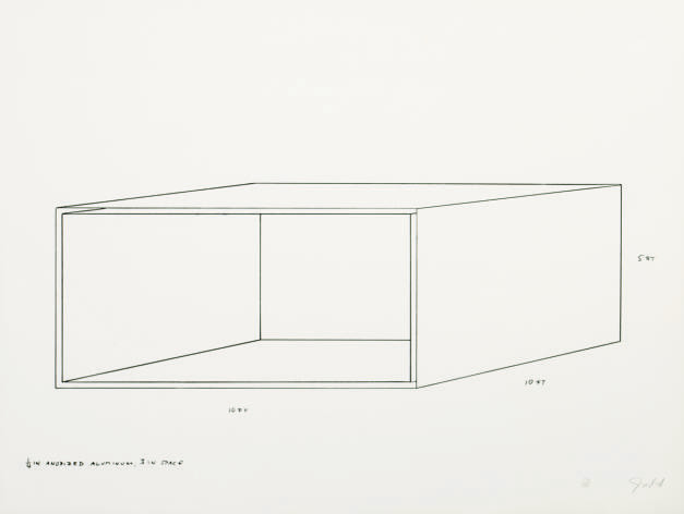 Donald Judd — Без названия (Шеллман 75-76)