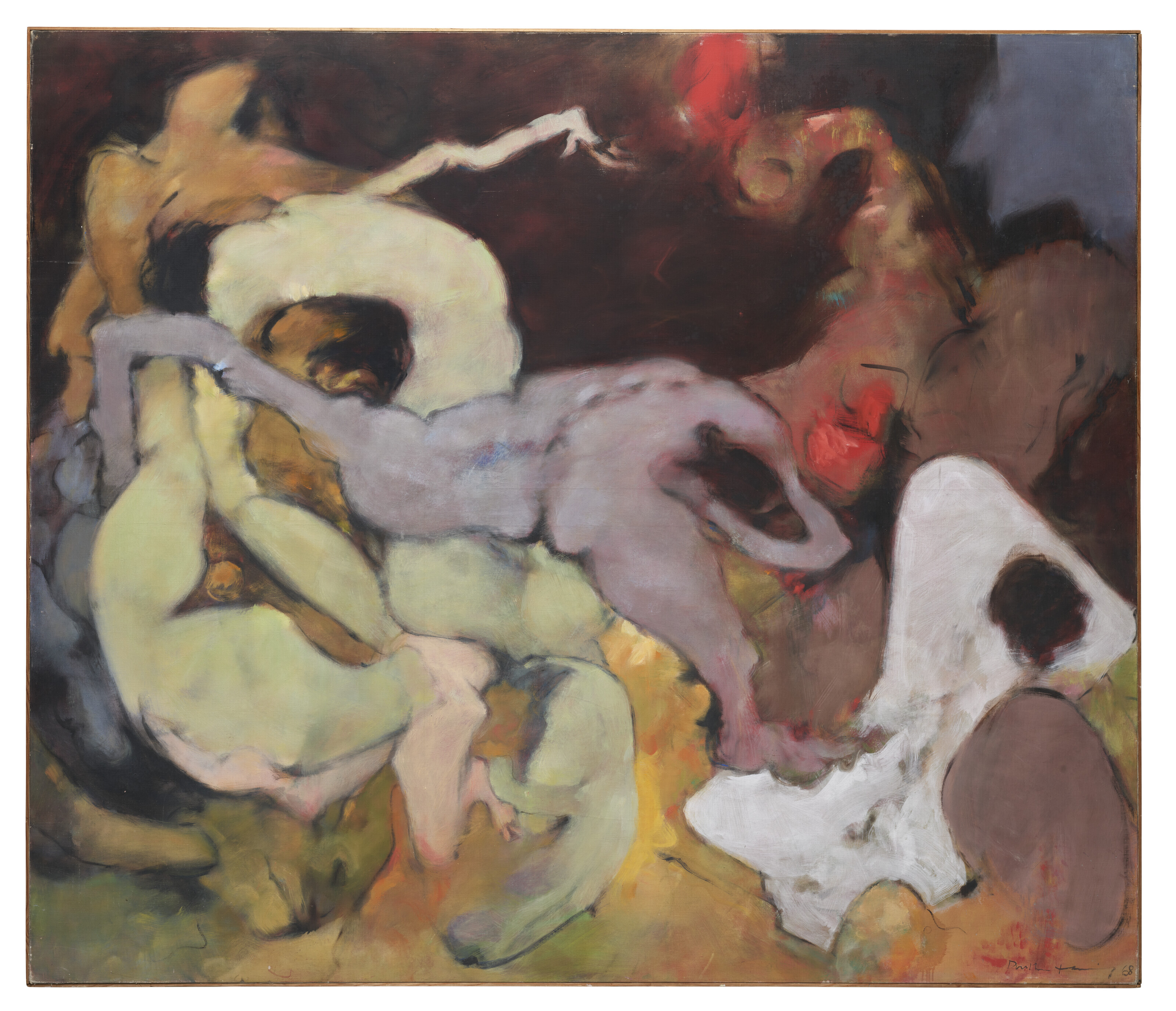 Dorothea Tanning — Спуск по улице, изображение 4