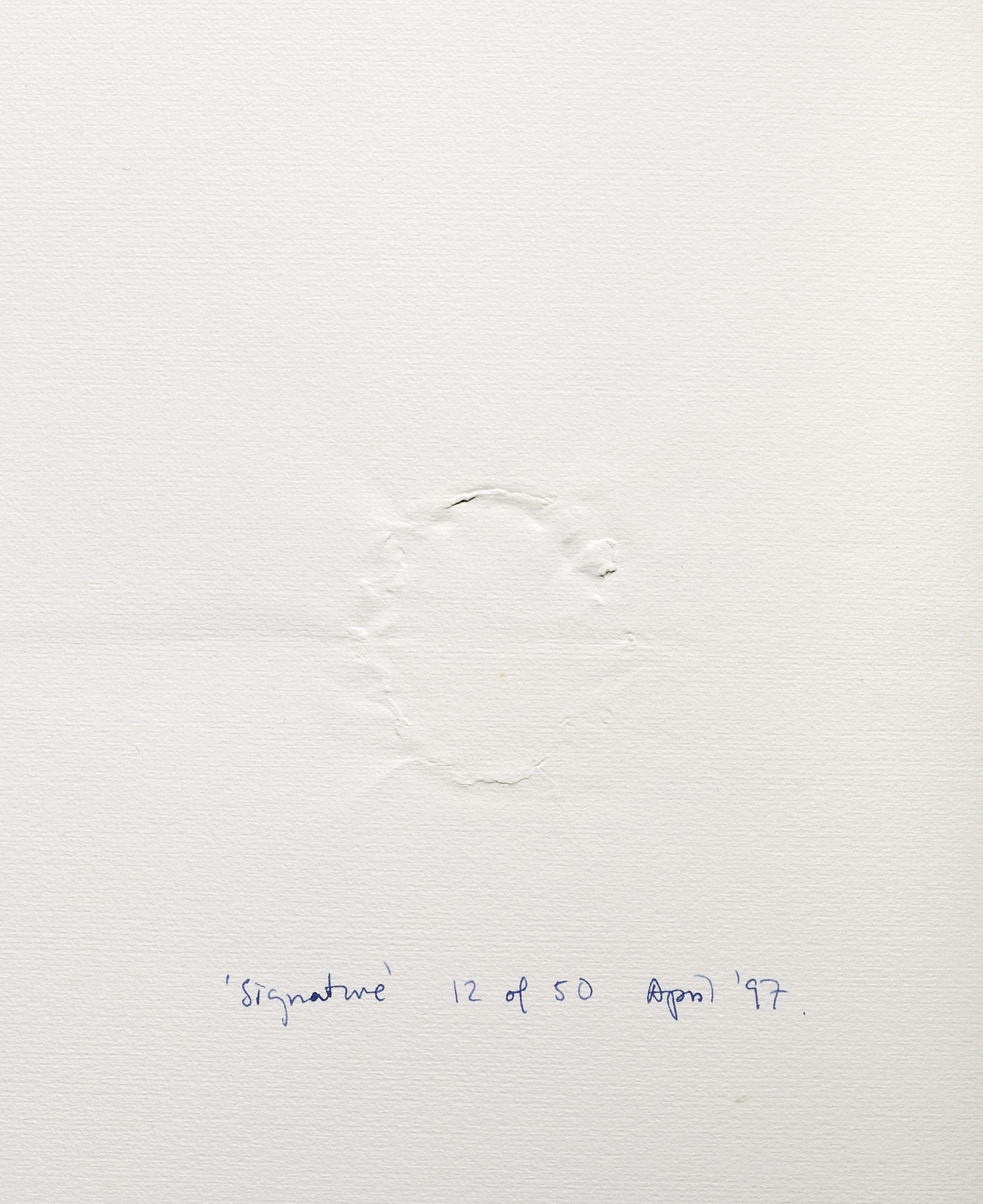 Douglas Gordon — Подпись (Паркетт, 49)