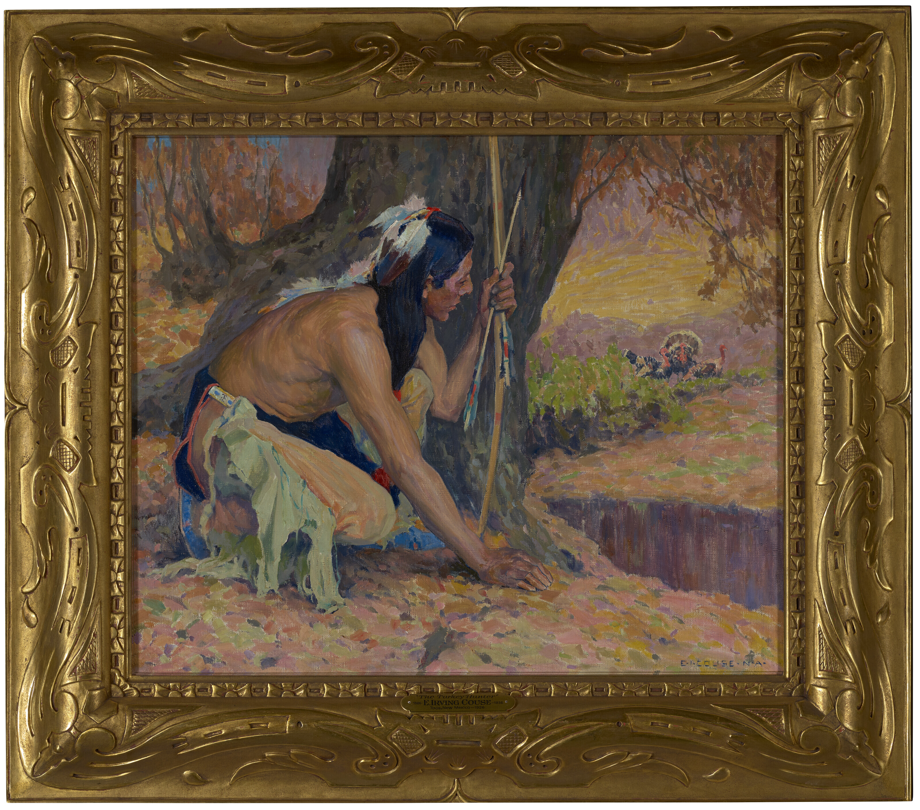 Eanger Irving Couse — Охотник на индеек, изображение 2