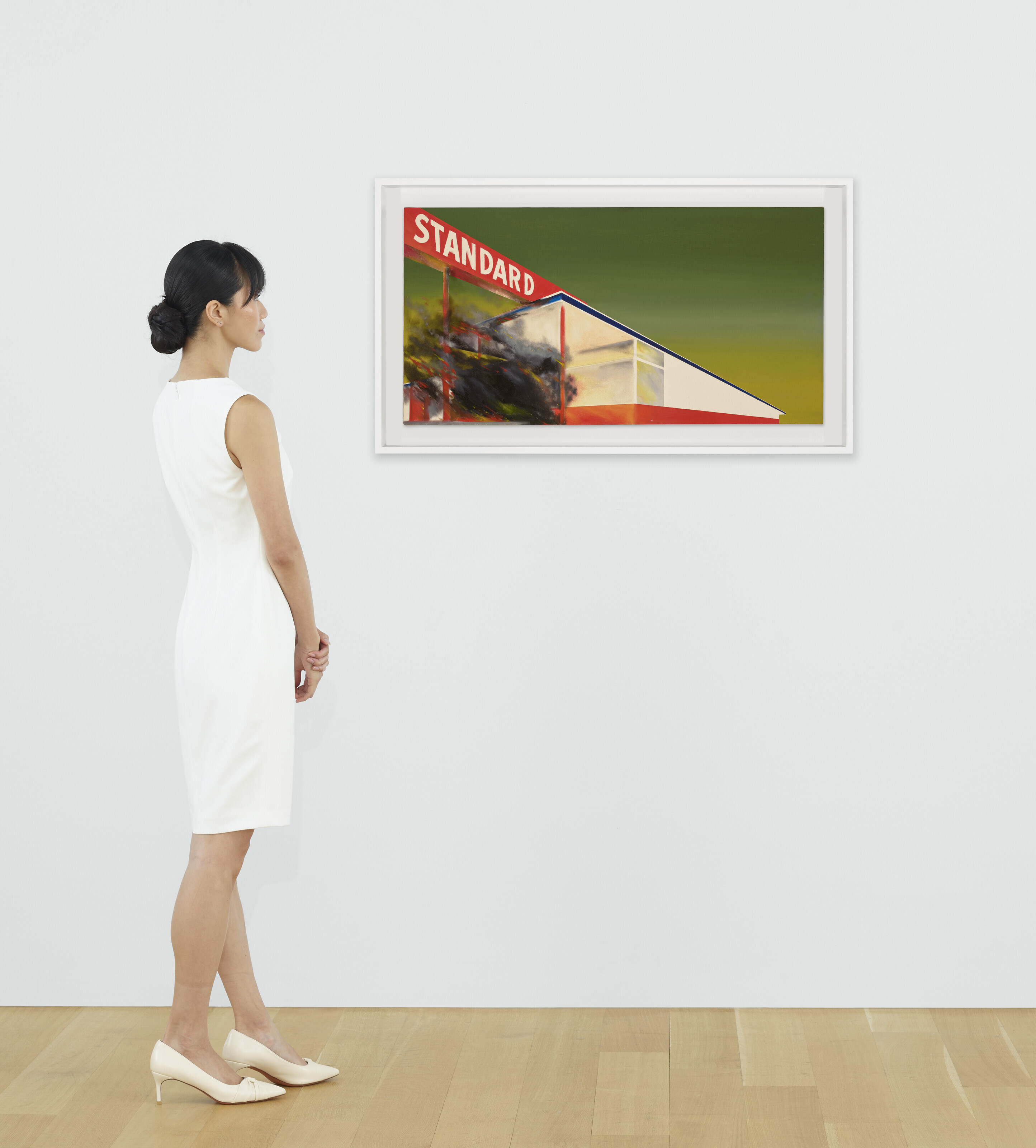 Ed Ruscha — Горящая заправочная станция, изображение 4