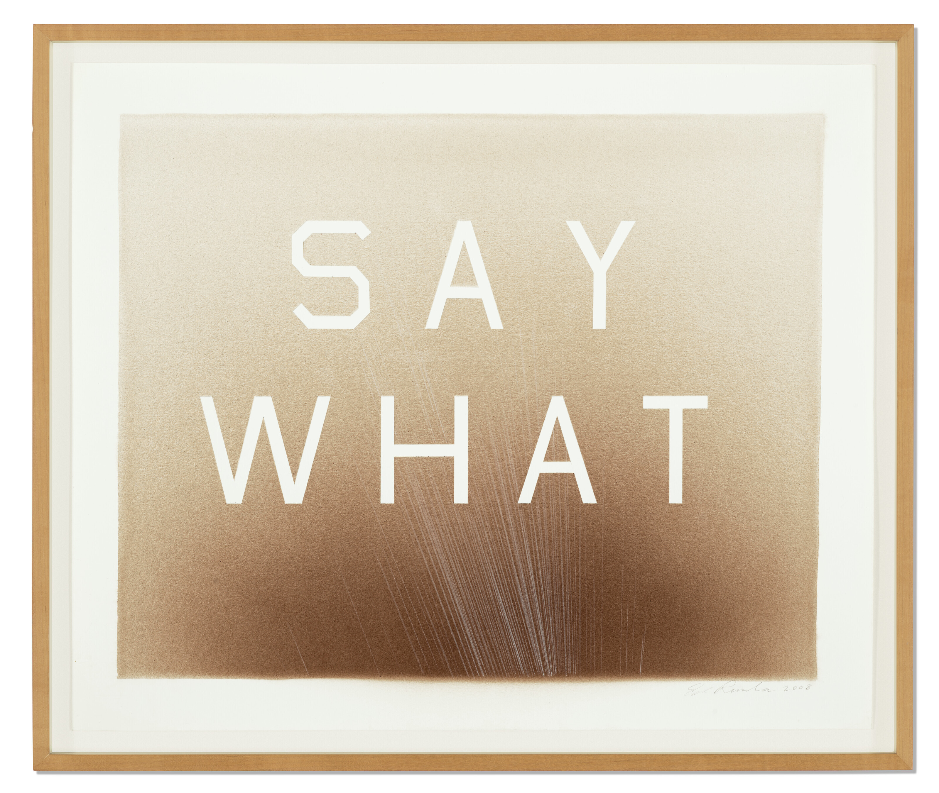 Ed Ruscha — что сказать, изображение 2