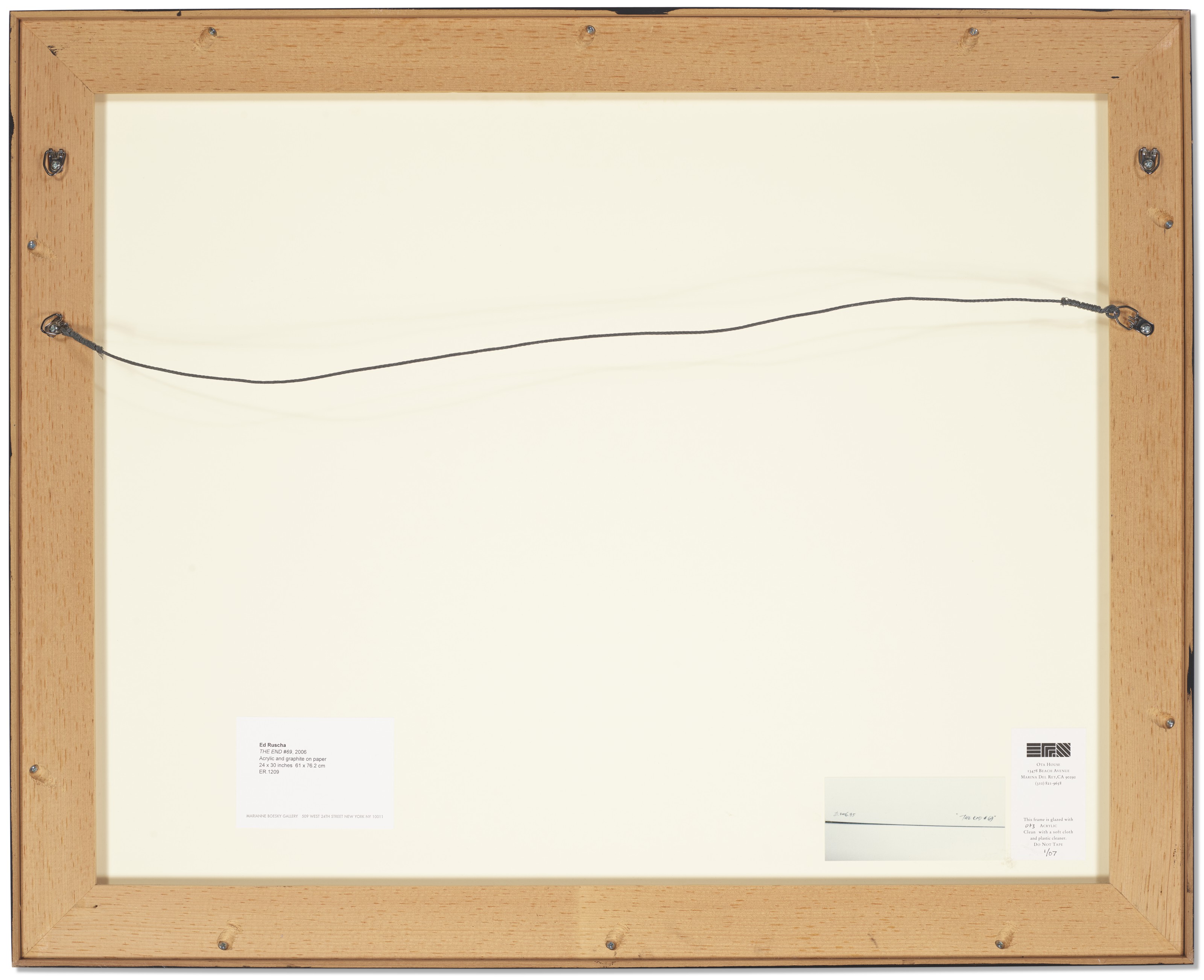 Ed Ruscha — Конец #69, изображение 2