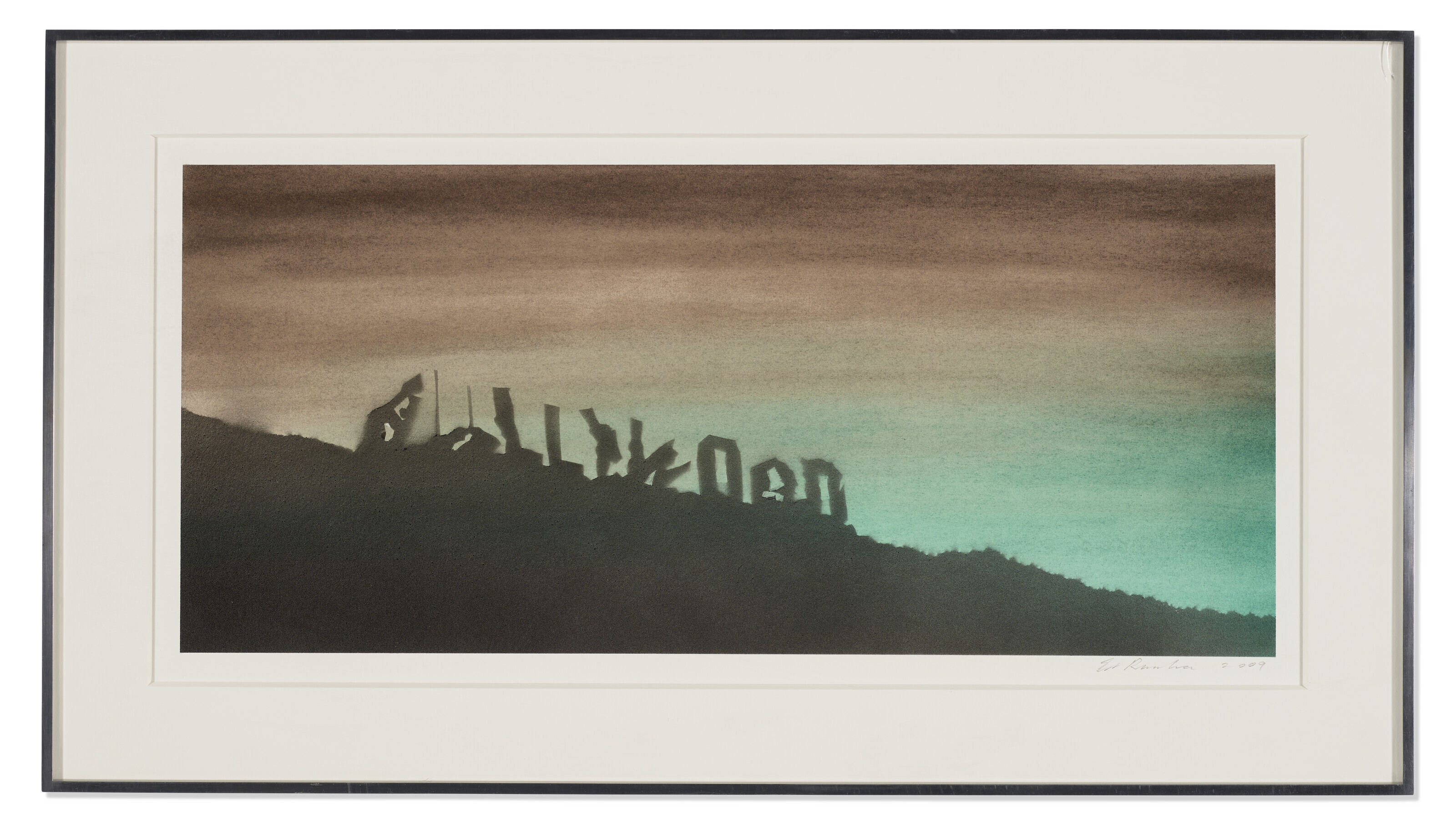 Ed Ruscha — Ухудшившийся знак, изображение 2