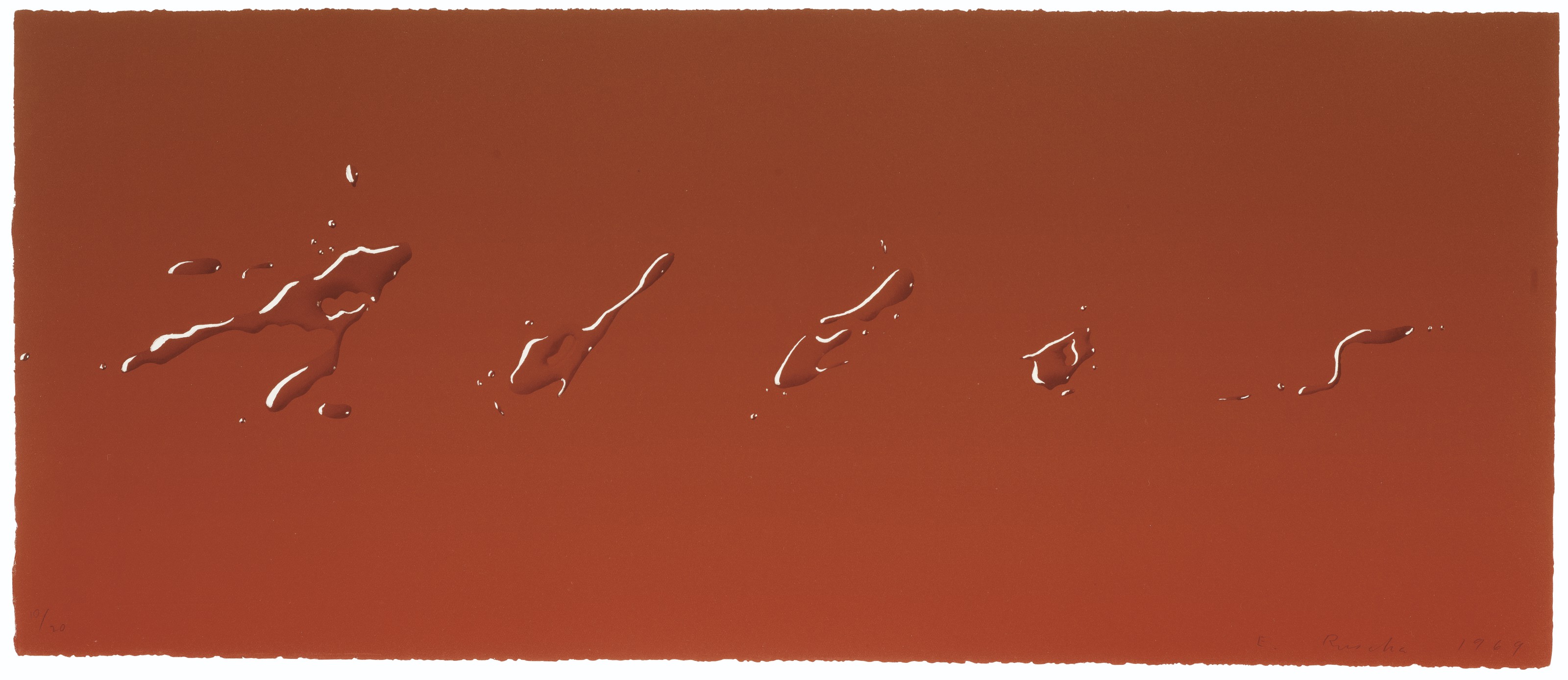 Ed Ruscha — Прощай