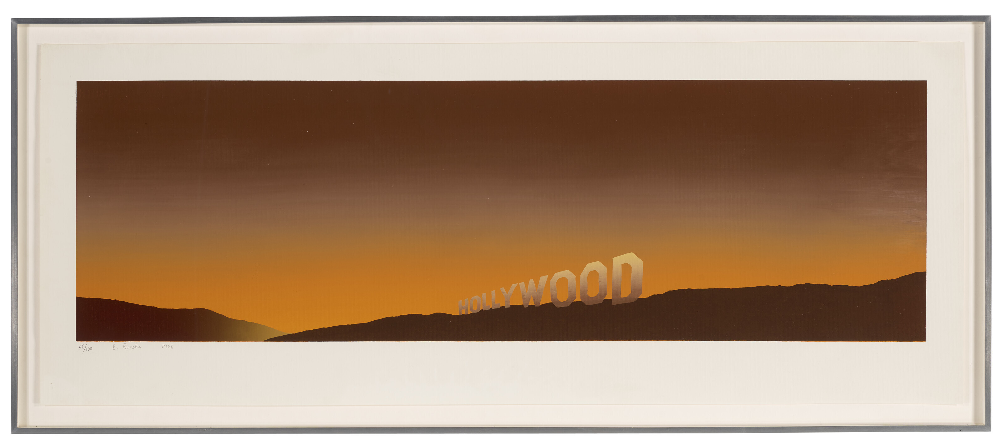 Ed Ruscha — Голливуд, изображение 2