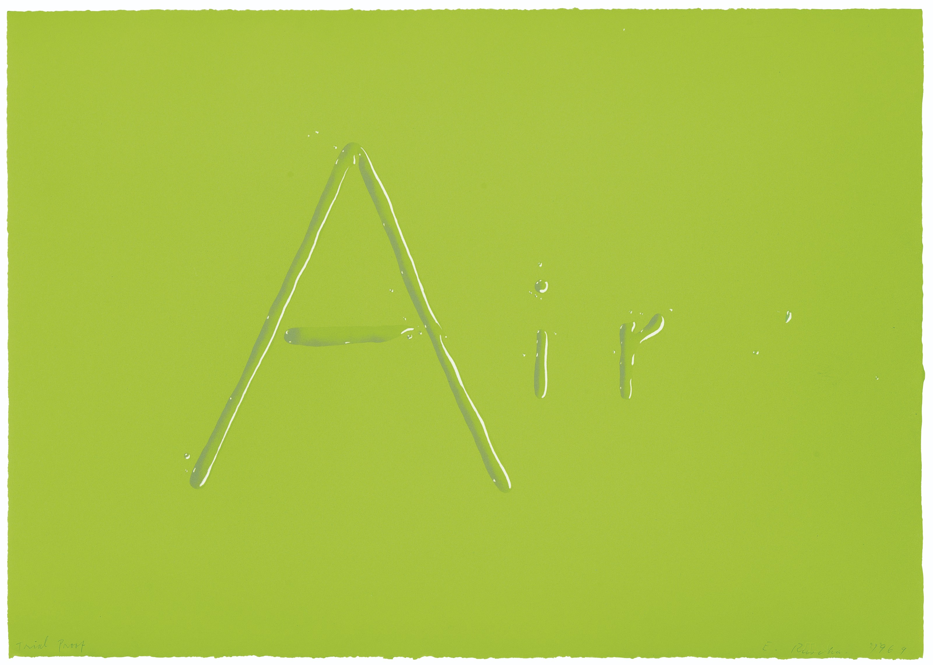 Ed Ruscha — Воздух