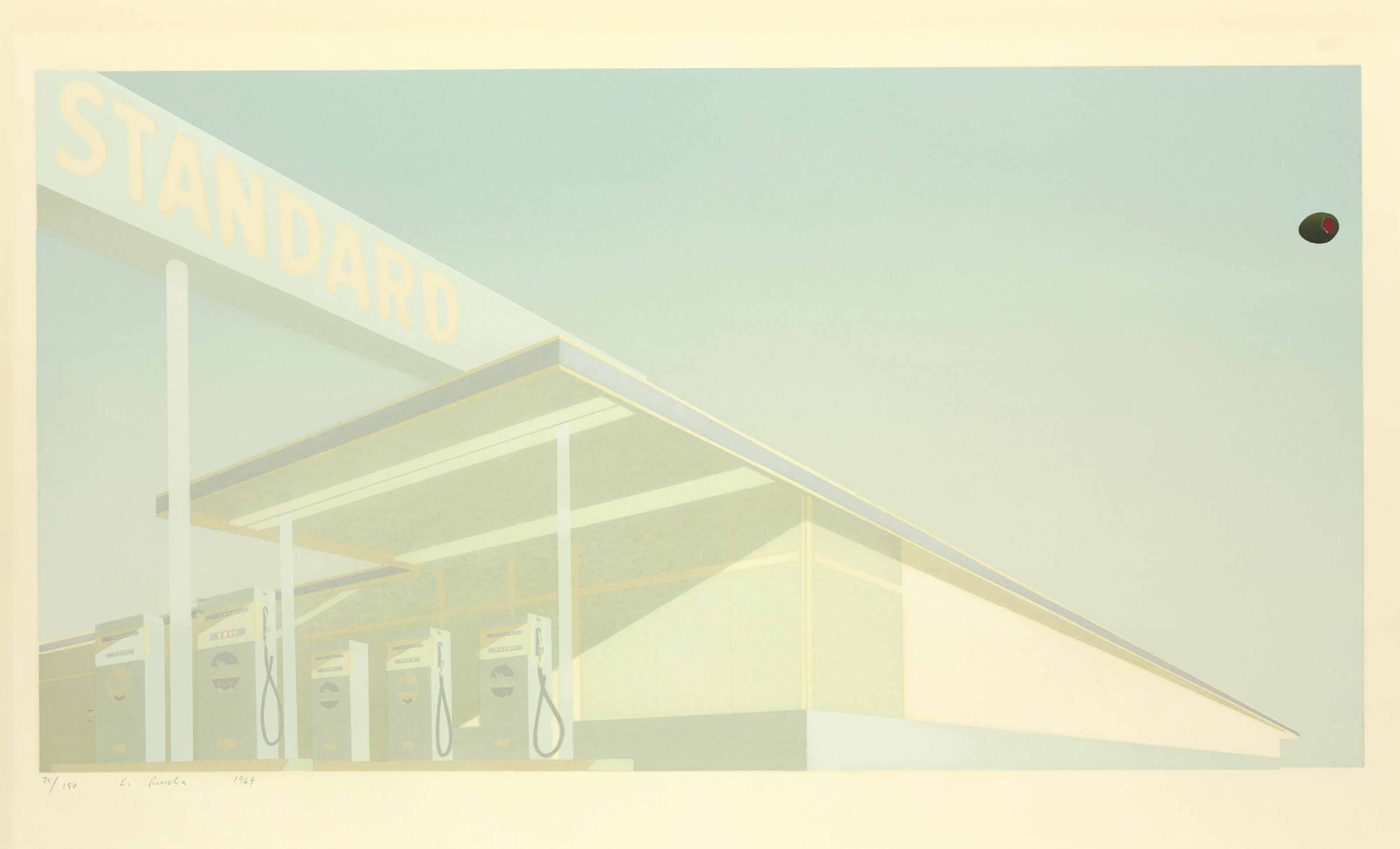 Ed Ruscha — Стандартная сырная форма с оливковым маслом