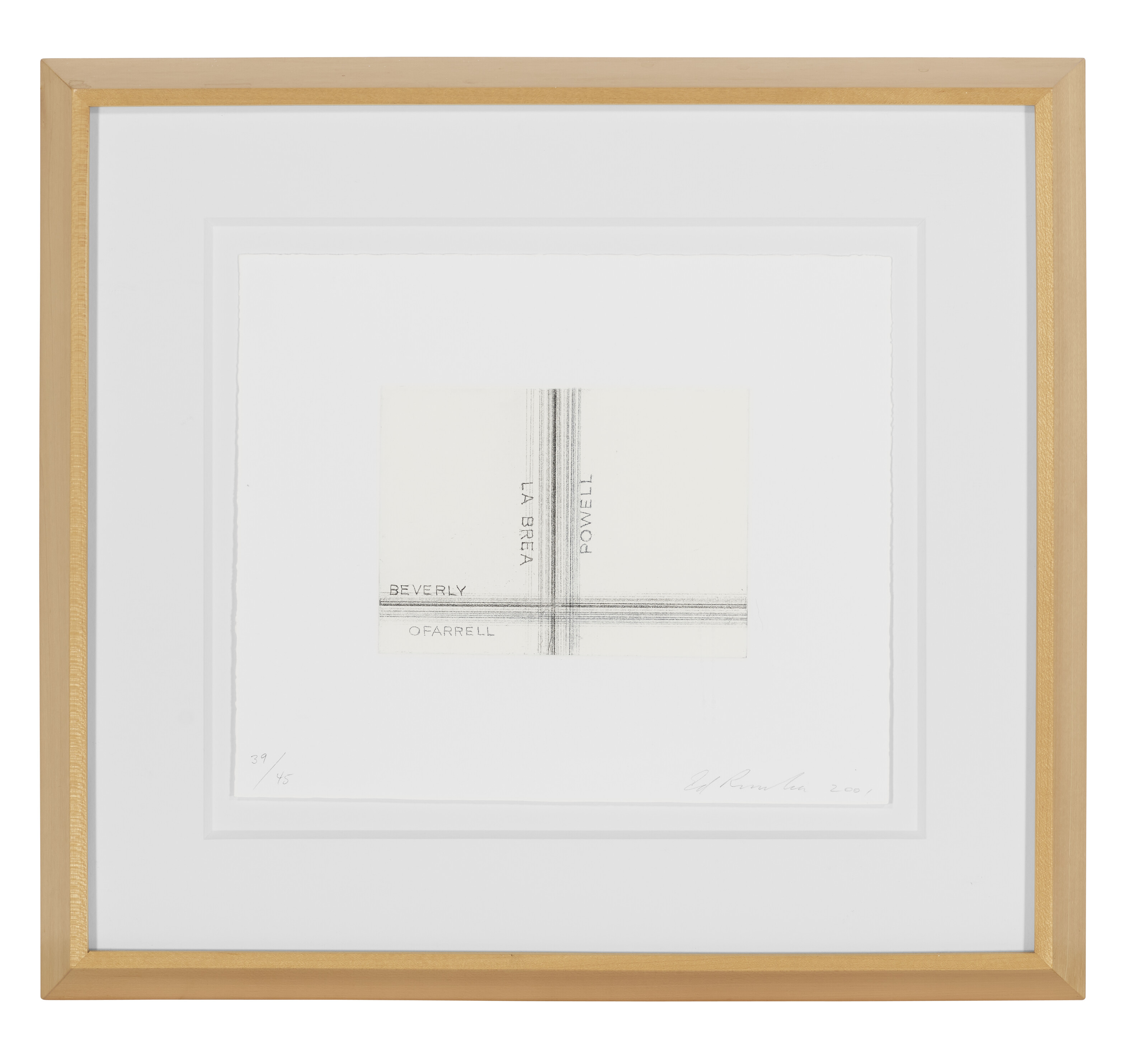 Ed Ruscha — Лос-Франциско, Сан-Анджелес, изображение 11