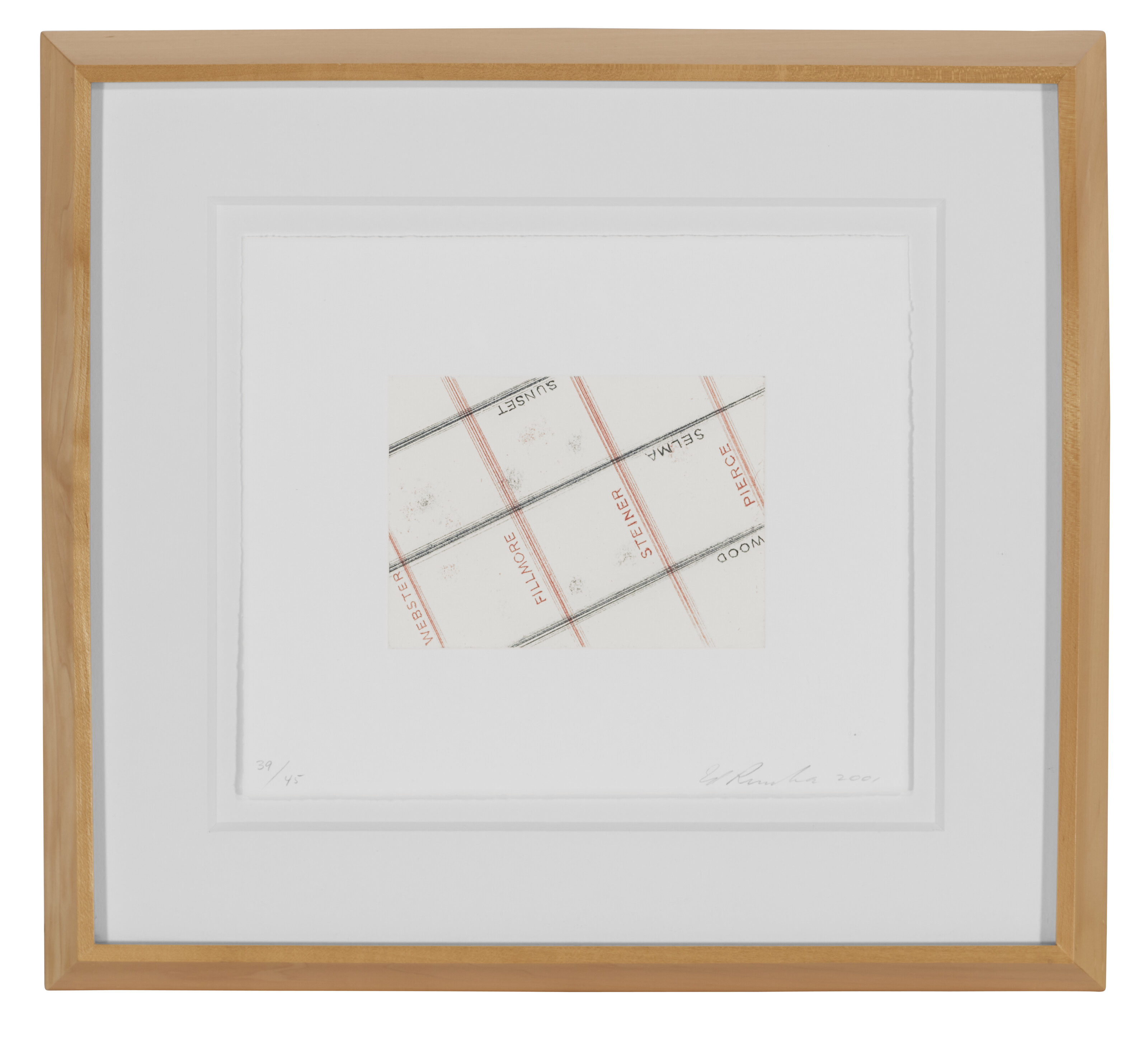 Ed Ruscha — Лос-Франциско, Сан-Анджелес, изображение 13