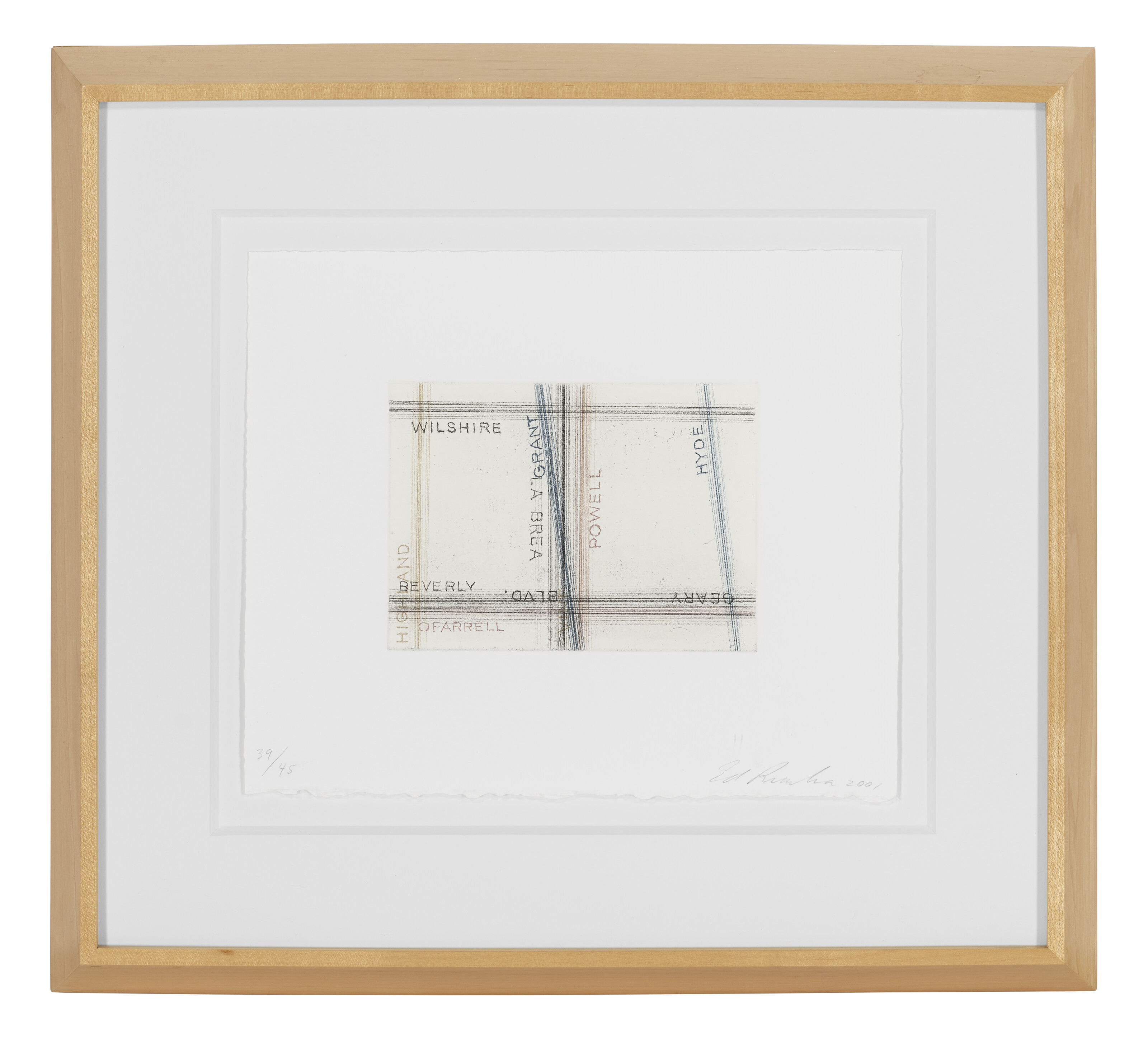 Ed Ruscha — Лос-Франциско, Сан-Анджелес, изображение 14