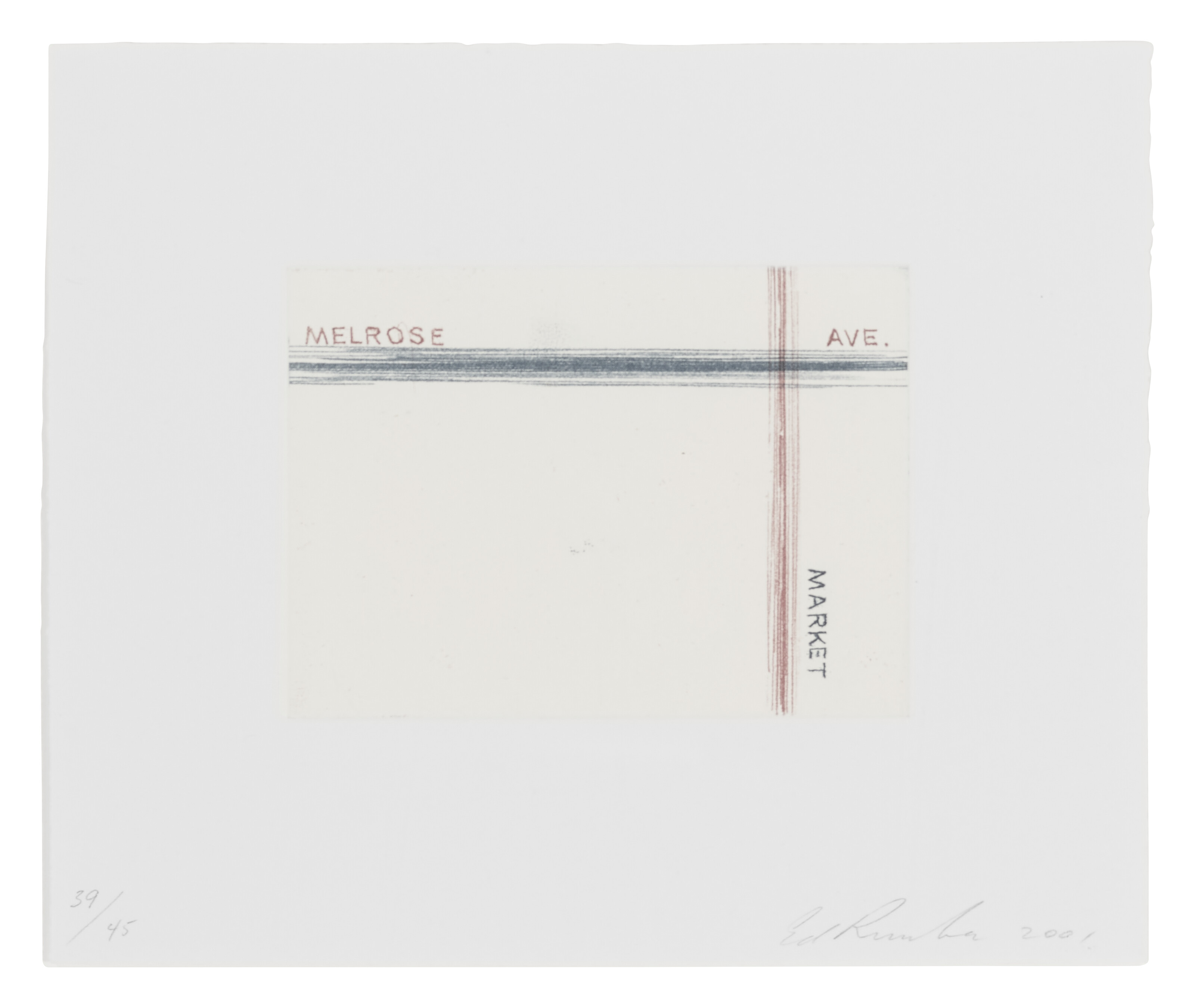 Ed Ruscha — Лос-Франциско, Сан-Анджелес, изображение 5