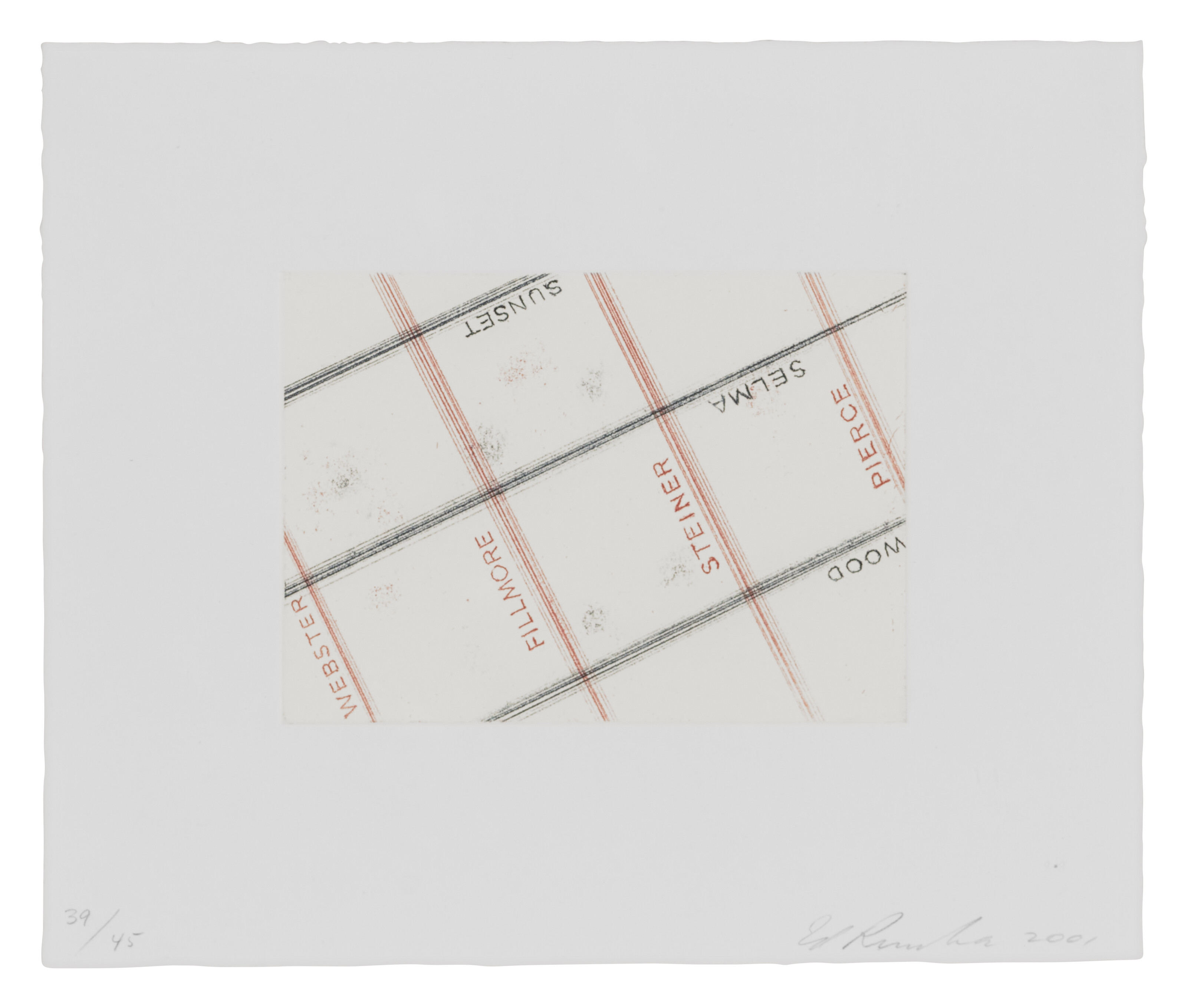 Ed Ruscha — Лос-Франциско, Сан-Анджелес, изображение 6
