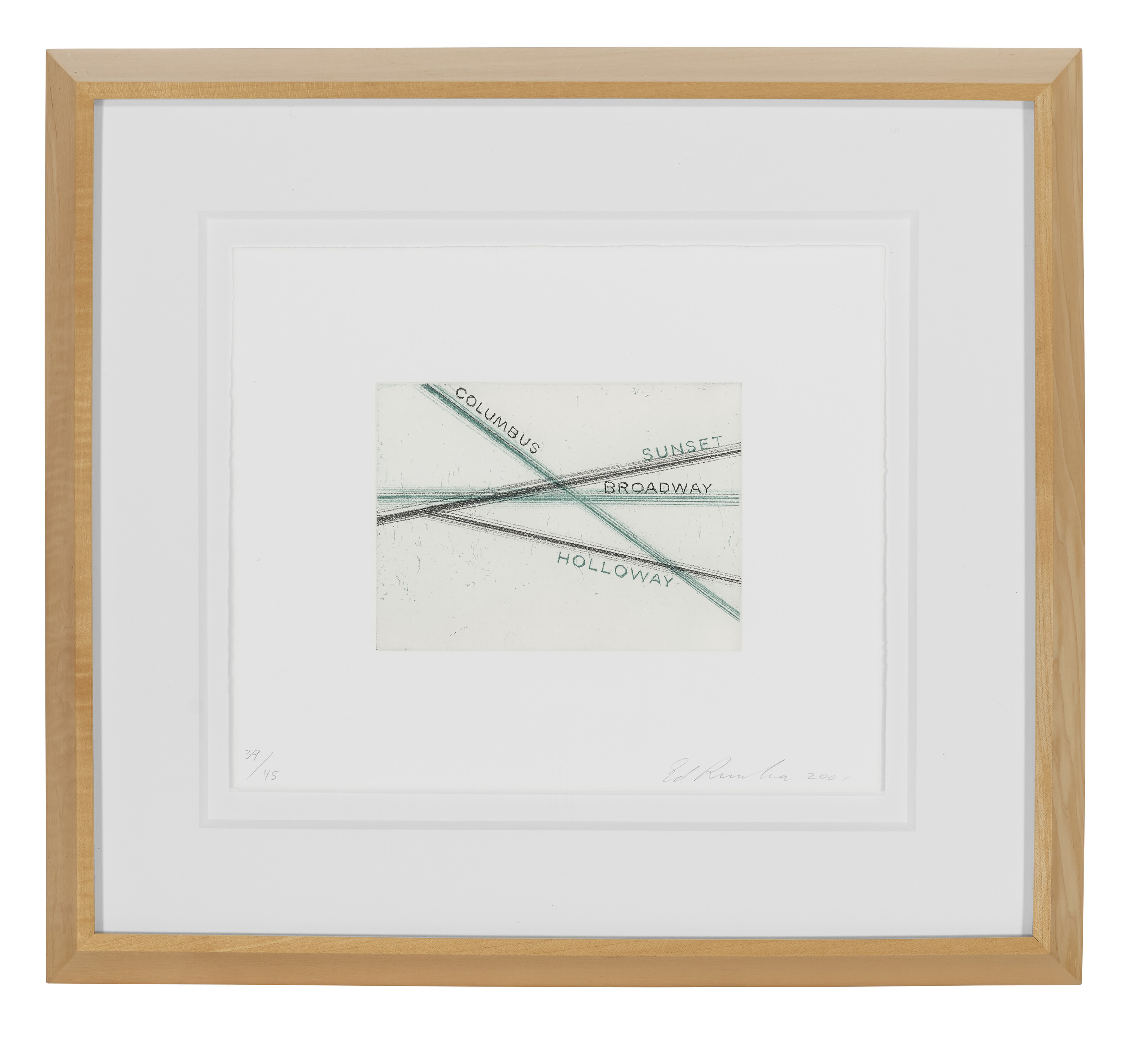 Ed Ruscha — Лос-Франциско, Сан-Анджелес, изображение 8