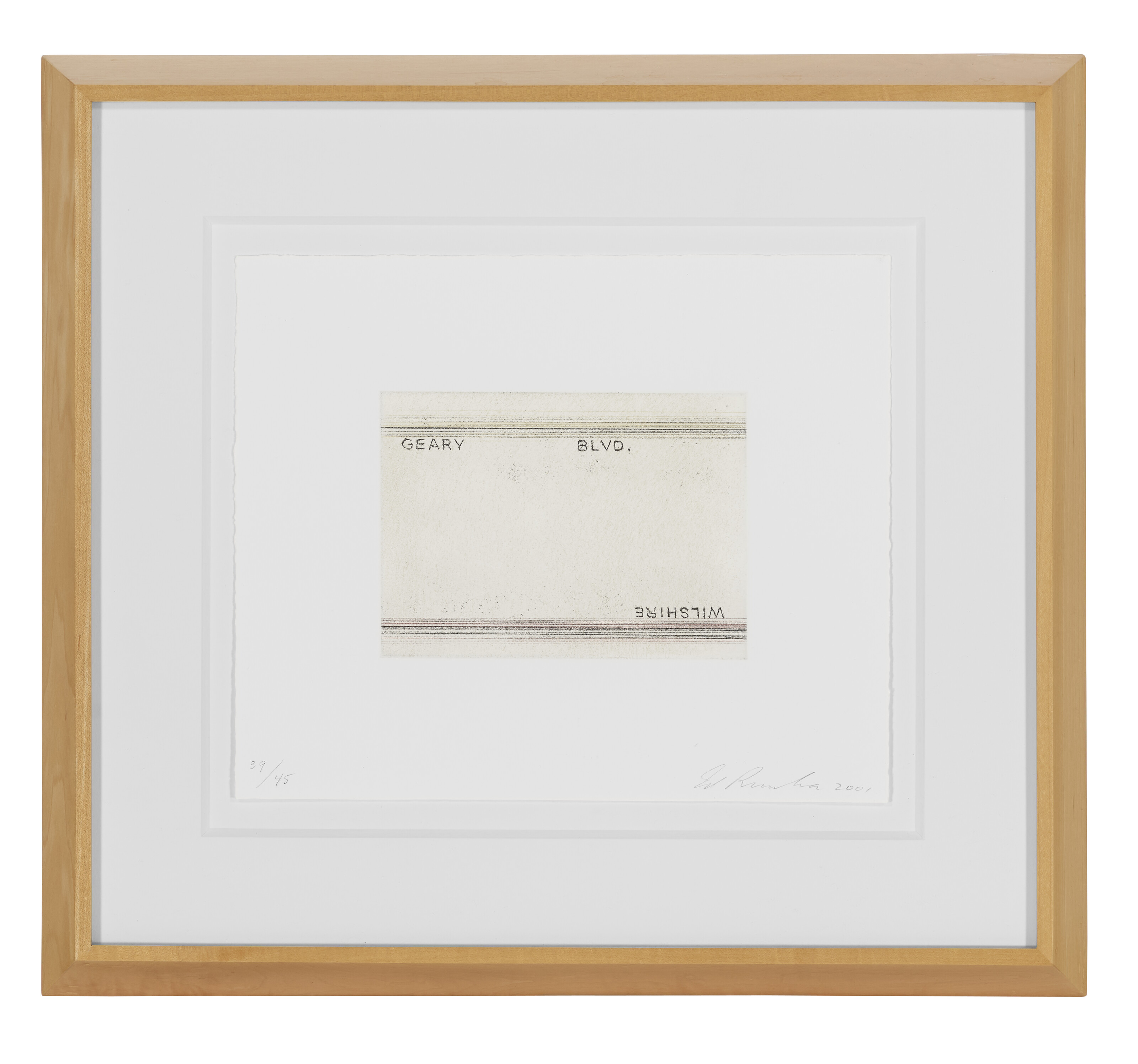 Ed Ruscha — Лос-Франциско, Сан-Анджелес, изображение 9
