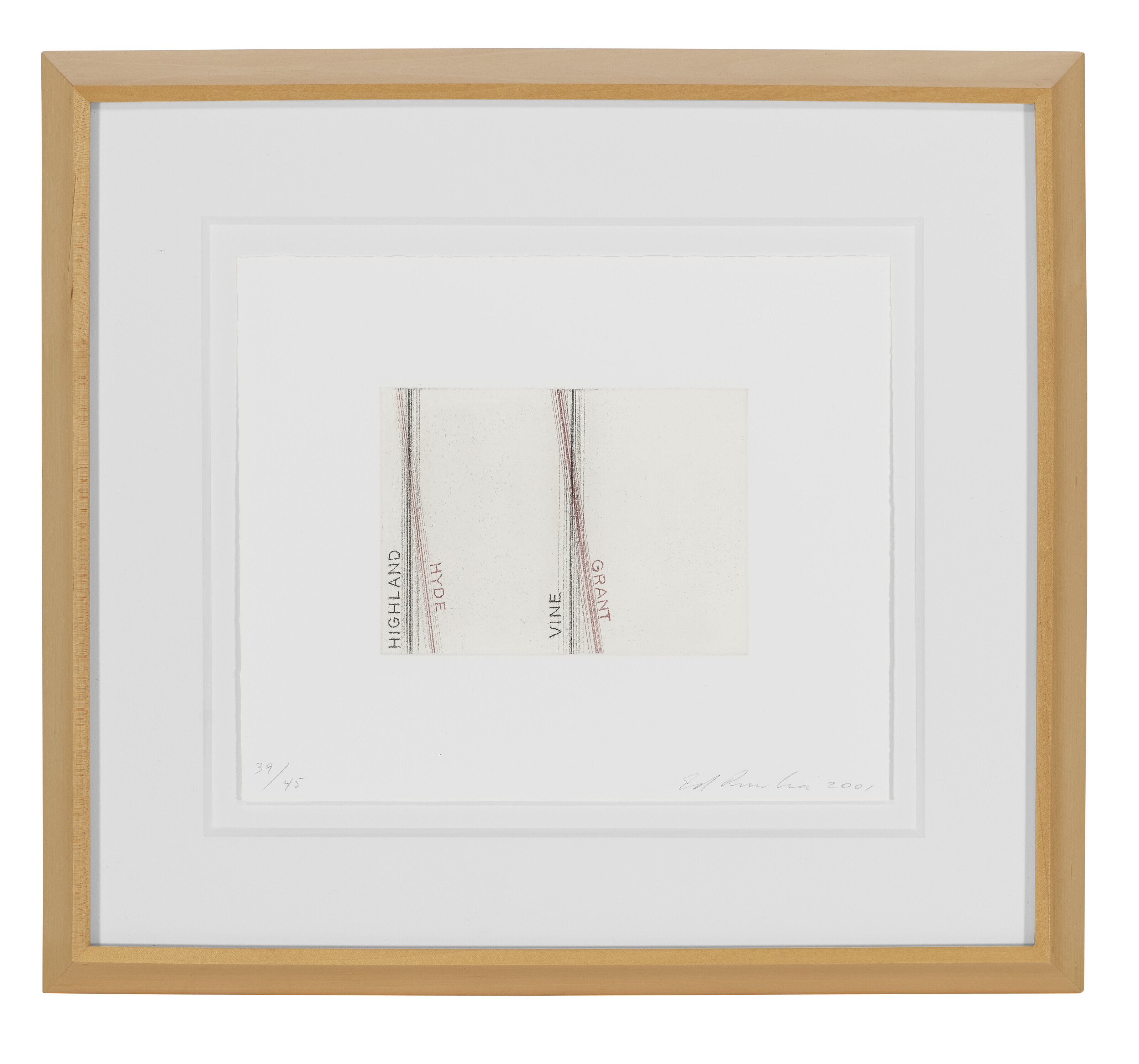 Ed Ruscha — Лос-Франциско, Сан-Анджелес, изображение 10