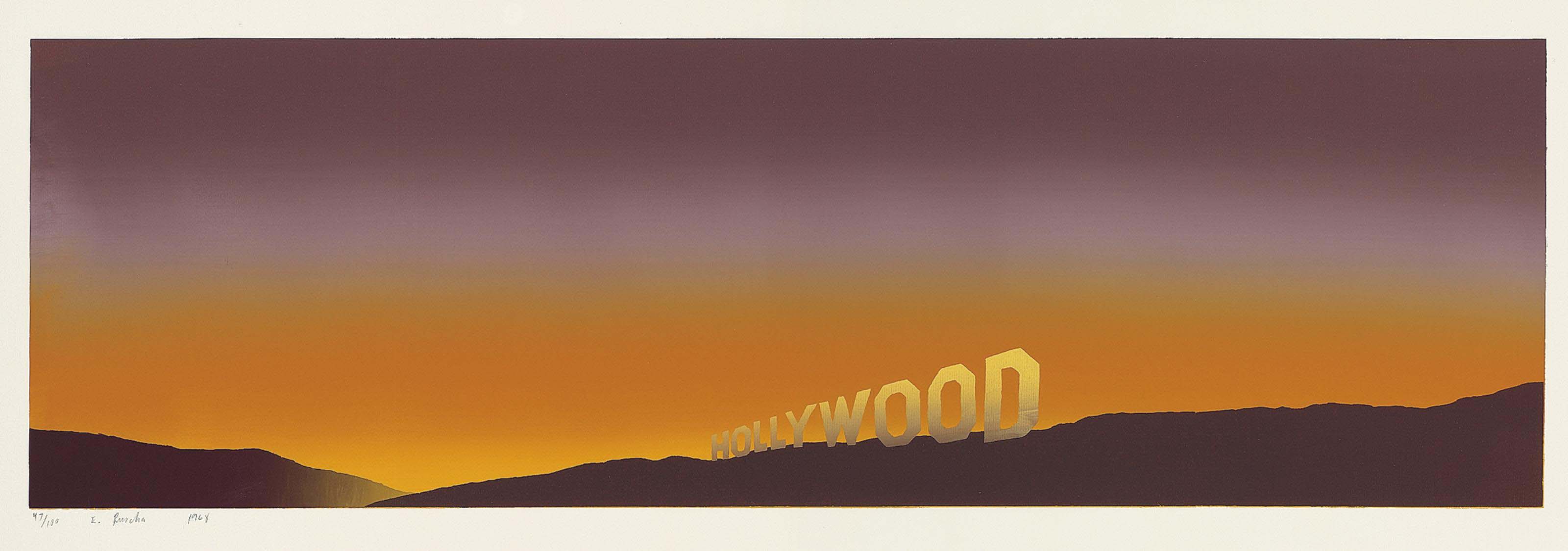 Ed Ruscha — Голливуд (Энгберг, 7)