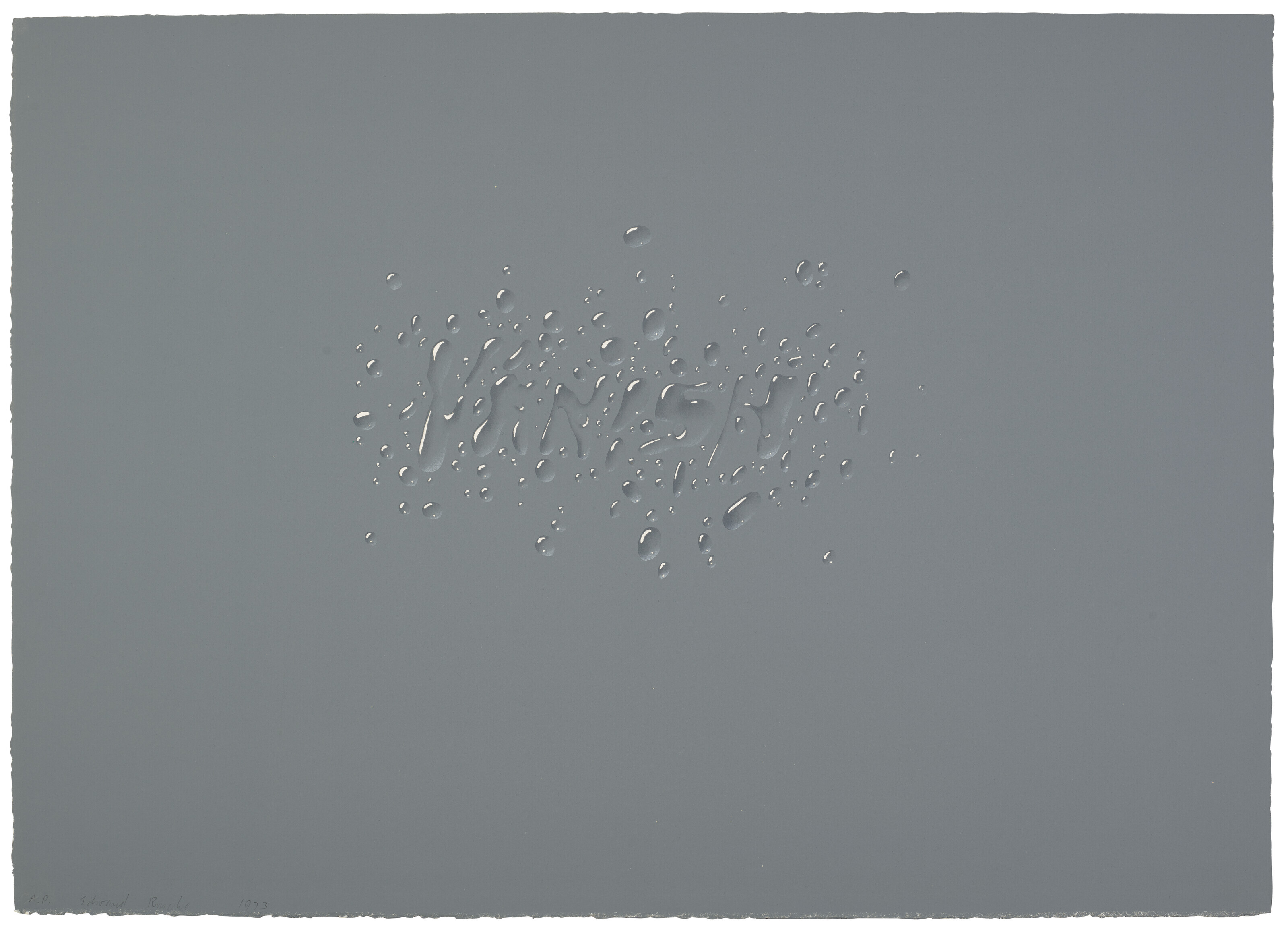 Ed Ruscha — Пропадать