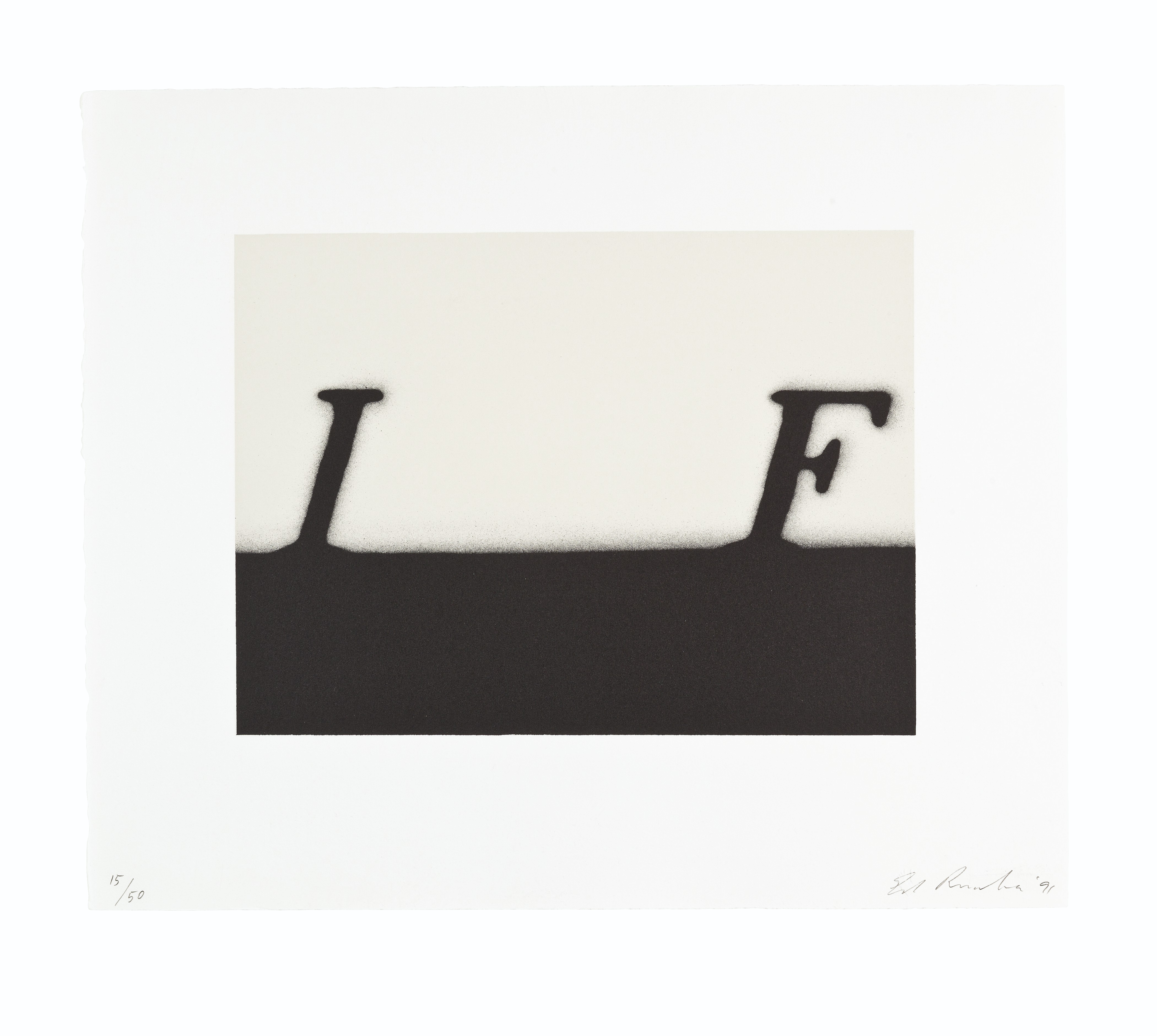 Ed Ruscha — И т.д.; Если; Юг; Вопрос и ответ, изображение 4