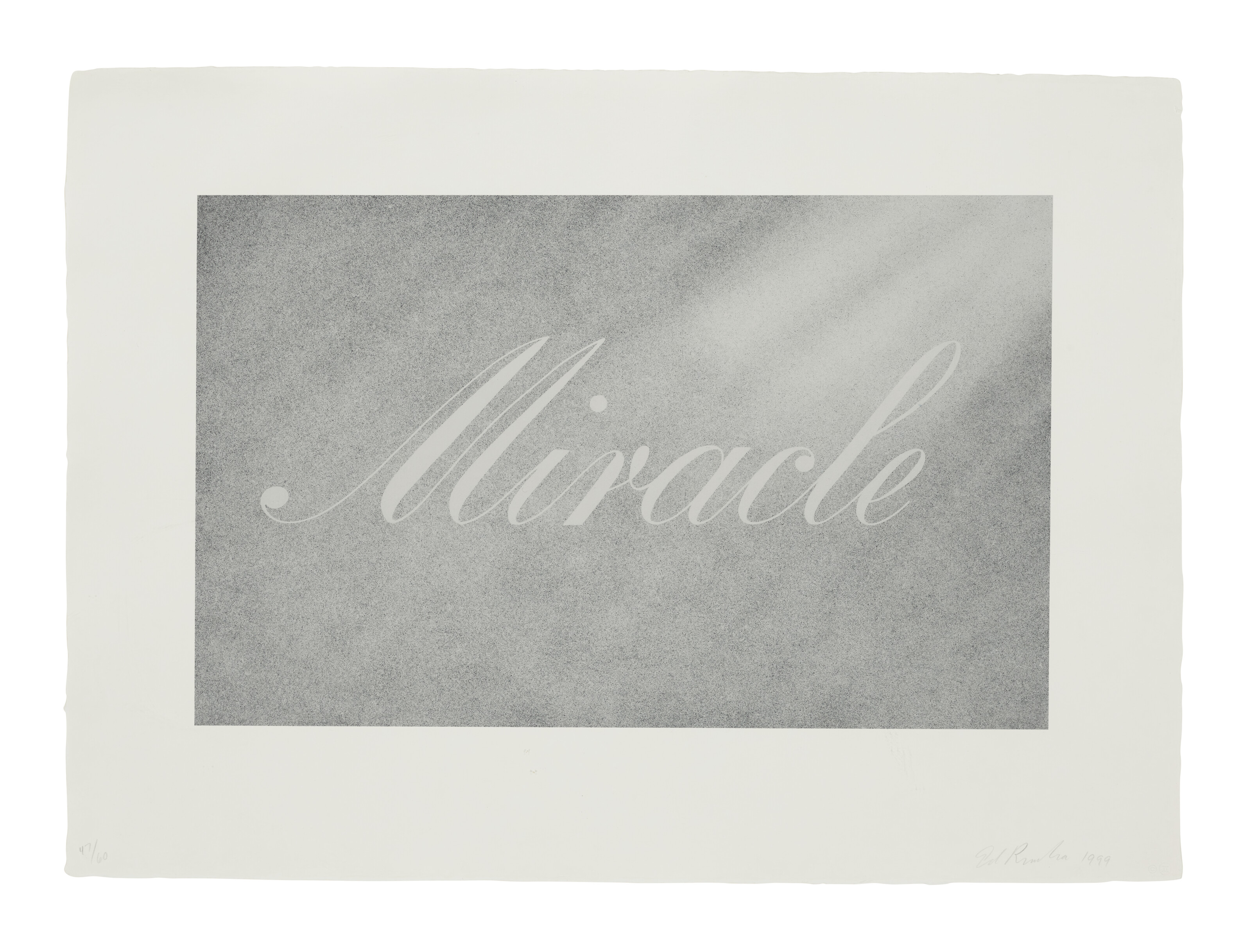 Ed Ruscha — Чудо, изображение 1
