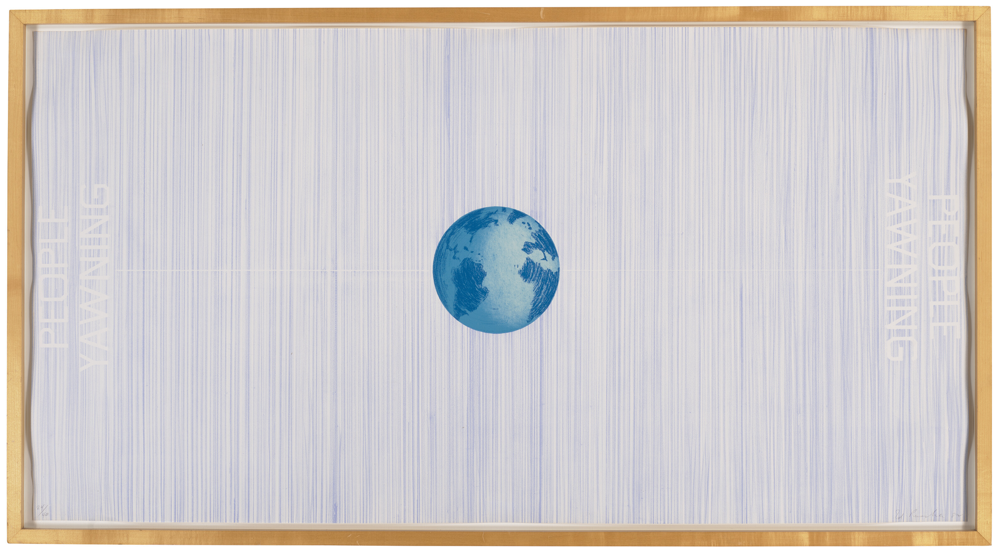 Ed Ruscha — Люди зевают, изображение 2