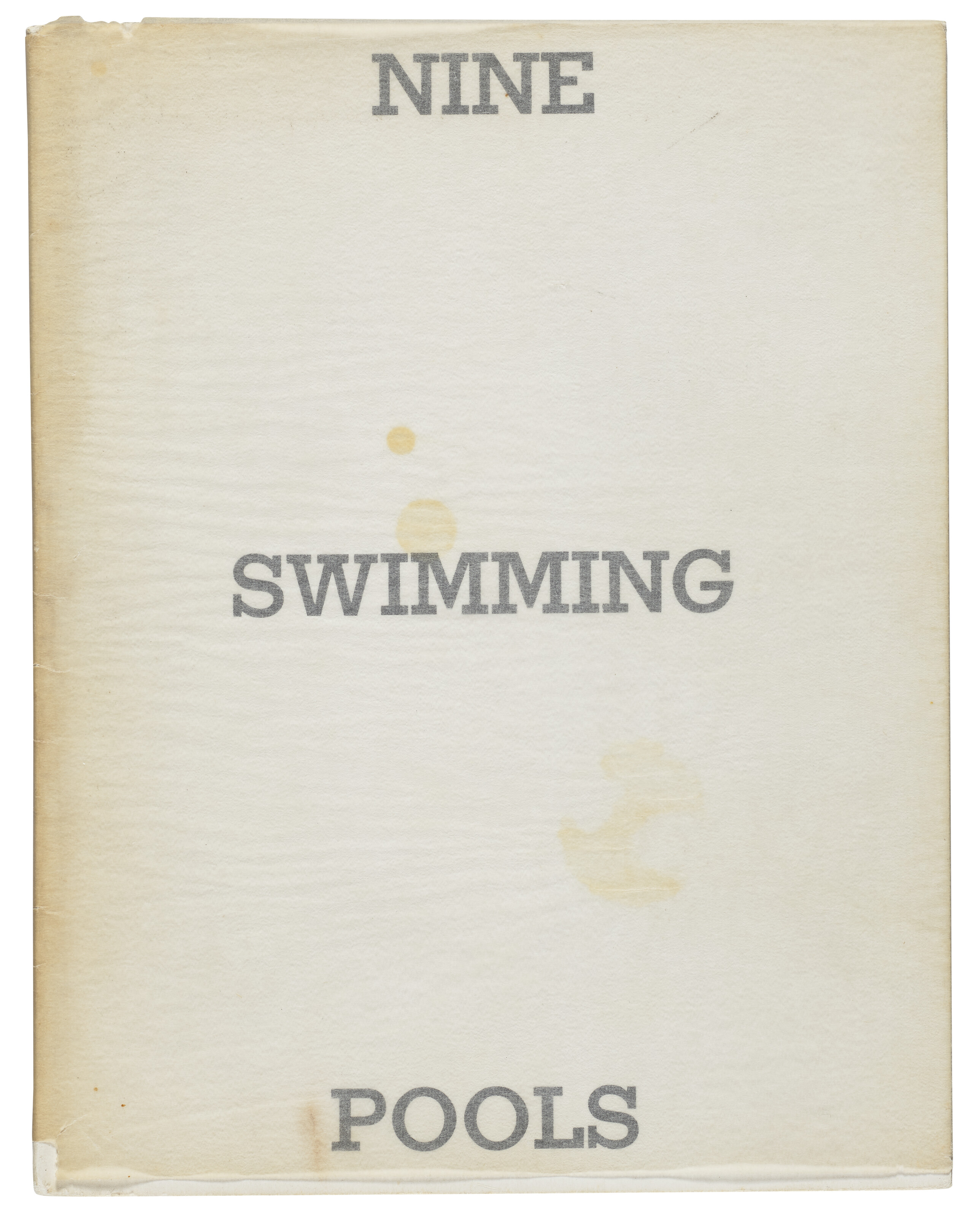Ed Ruscha — Группа из девяти книг художника, изображение 8
