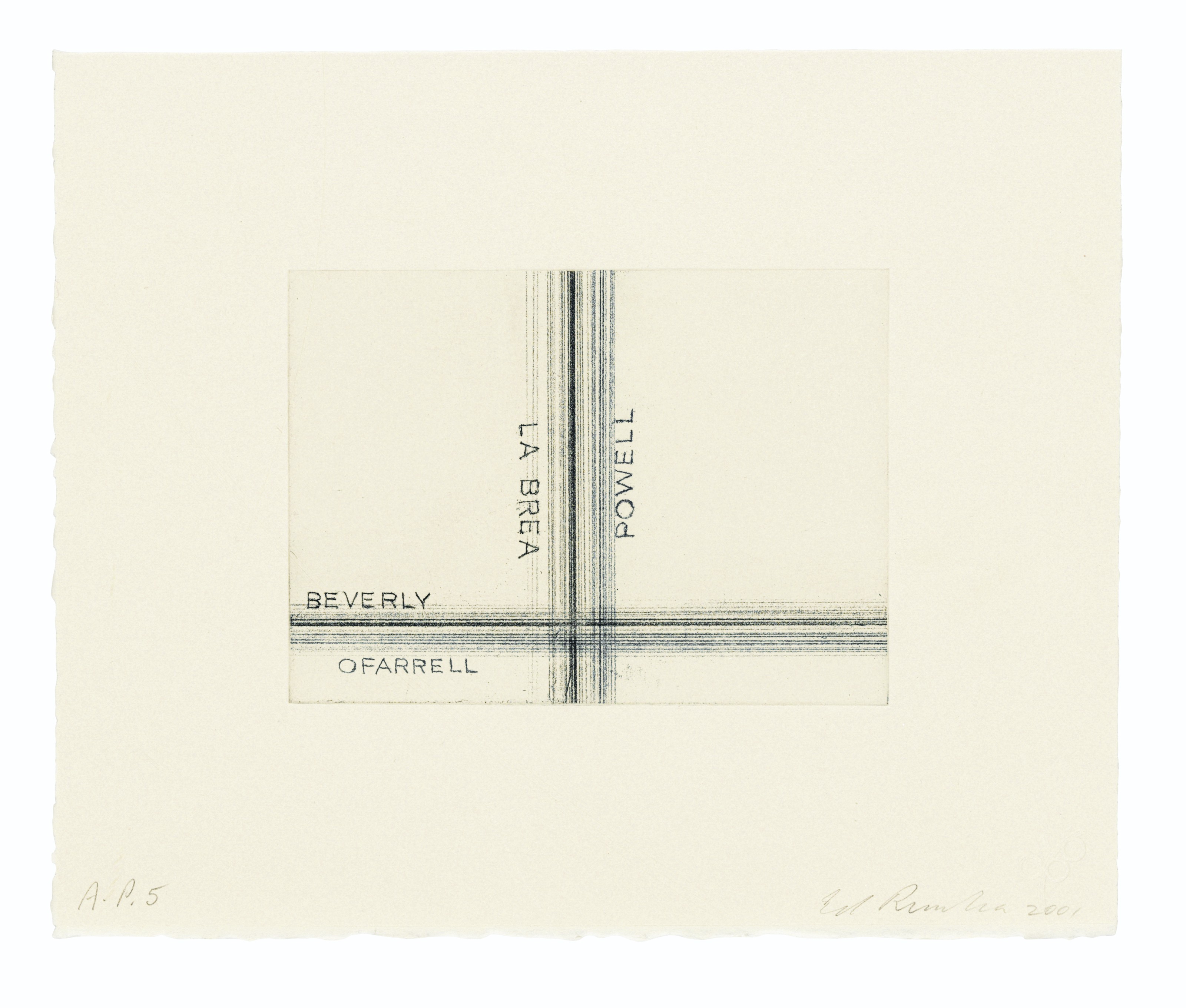 Ed Ruscha — Лос-Франциско, Сан-Анджелес, изображение 4