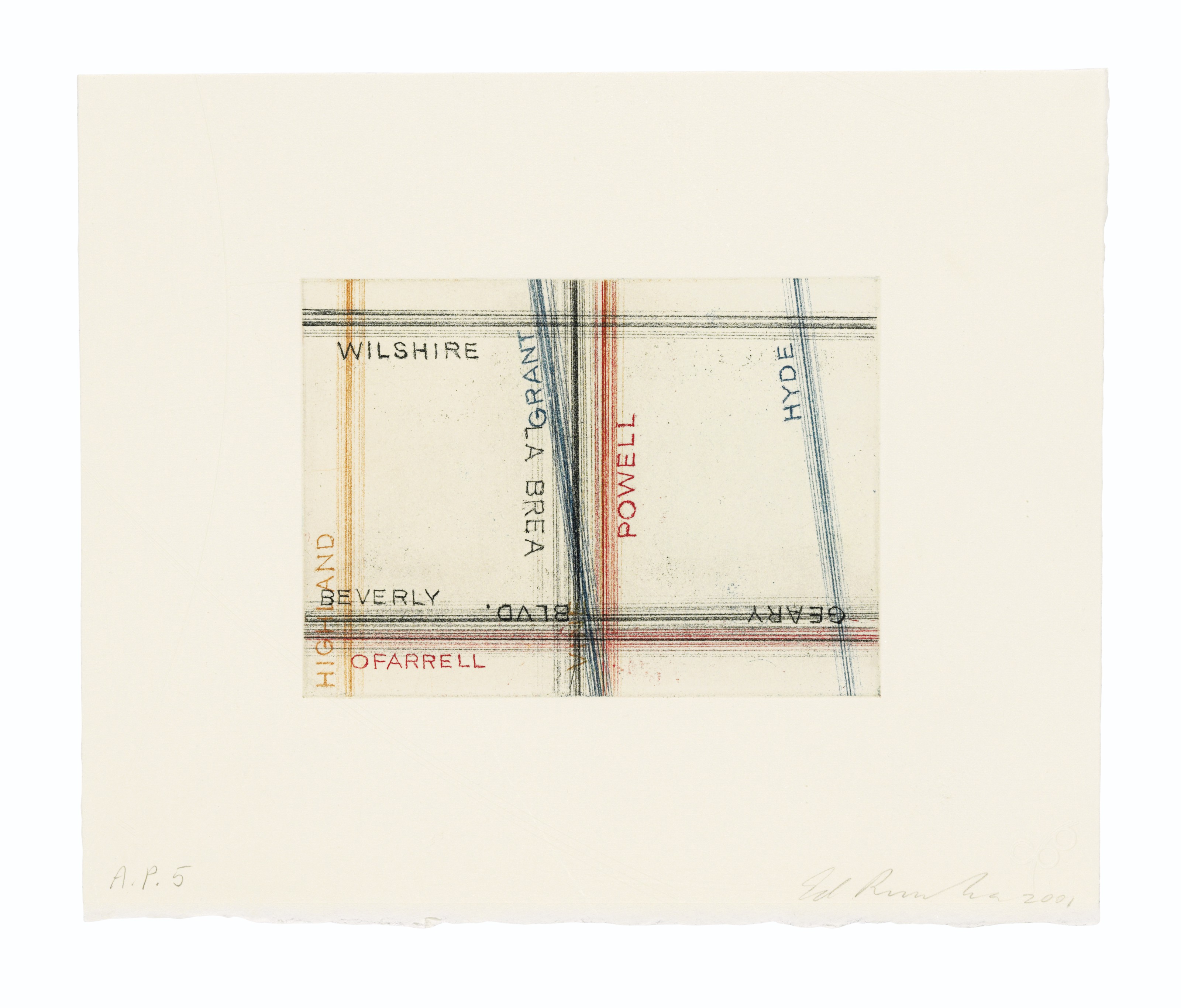 Ed Ruscha — Лос-Франциско, Сан-Анджелес, изображение 6